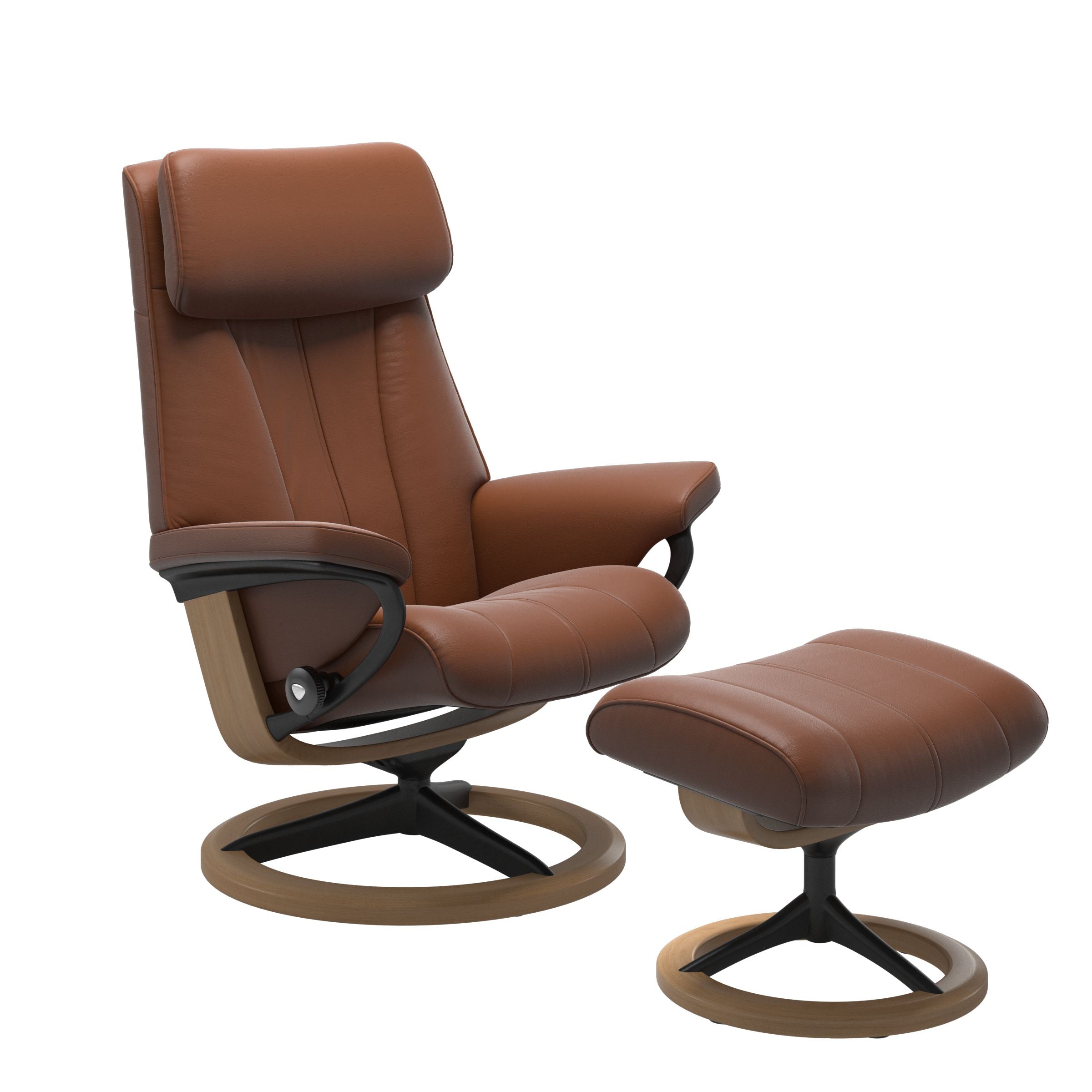 Stressless® Paul Signature lænestol & skammel – Paloma læder – billede 2