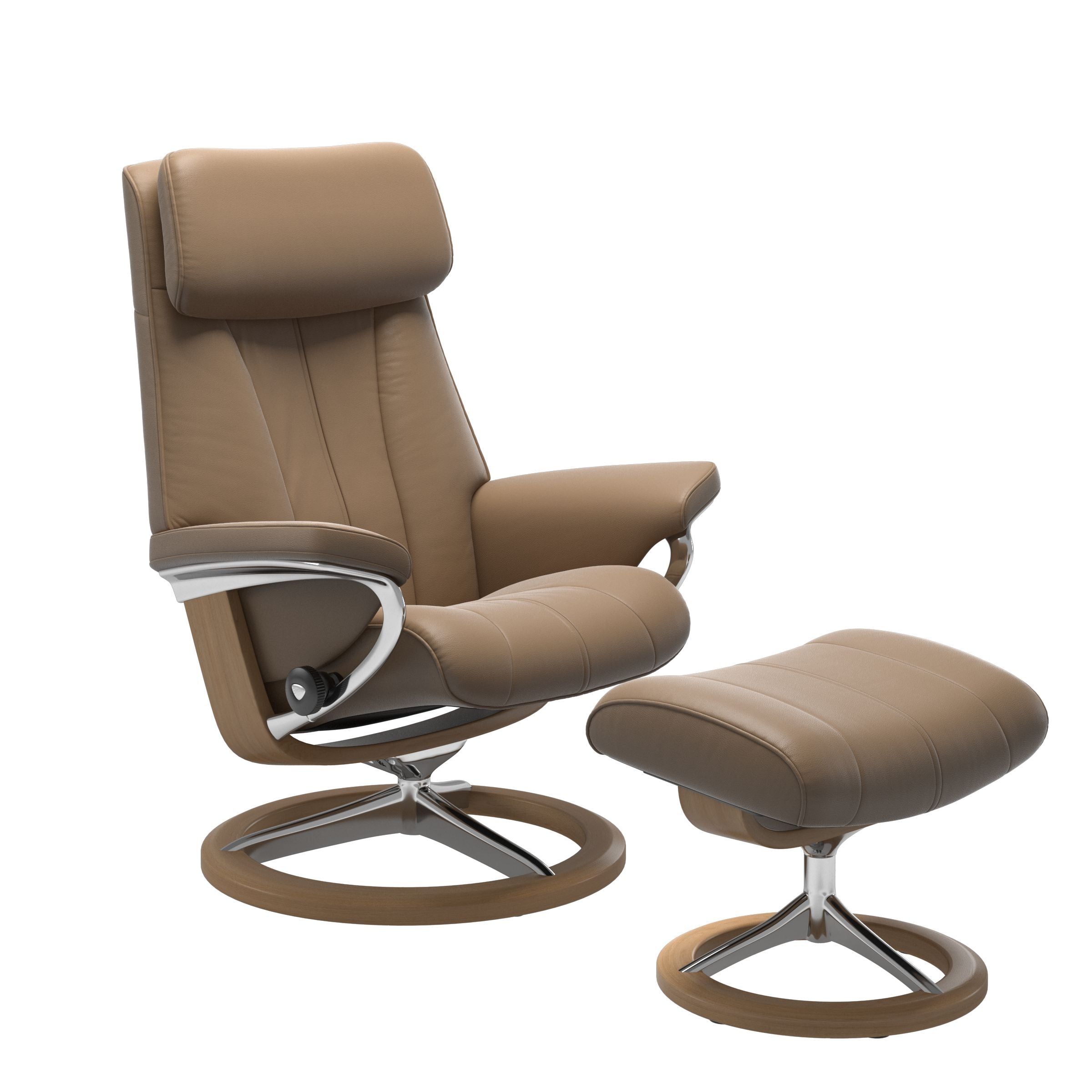 Stressless® Paul Signature lænestol & skammel – Paloma læder – billede 5
