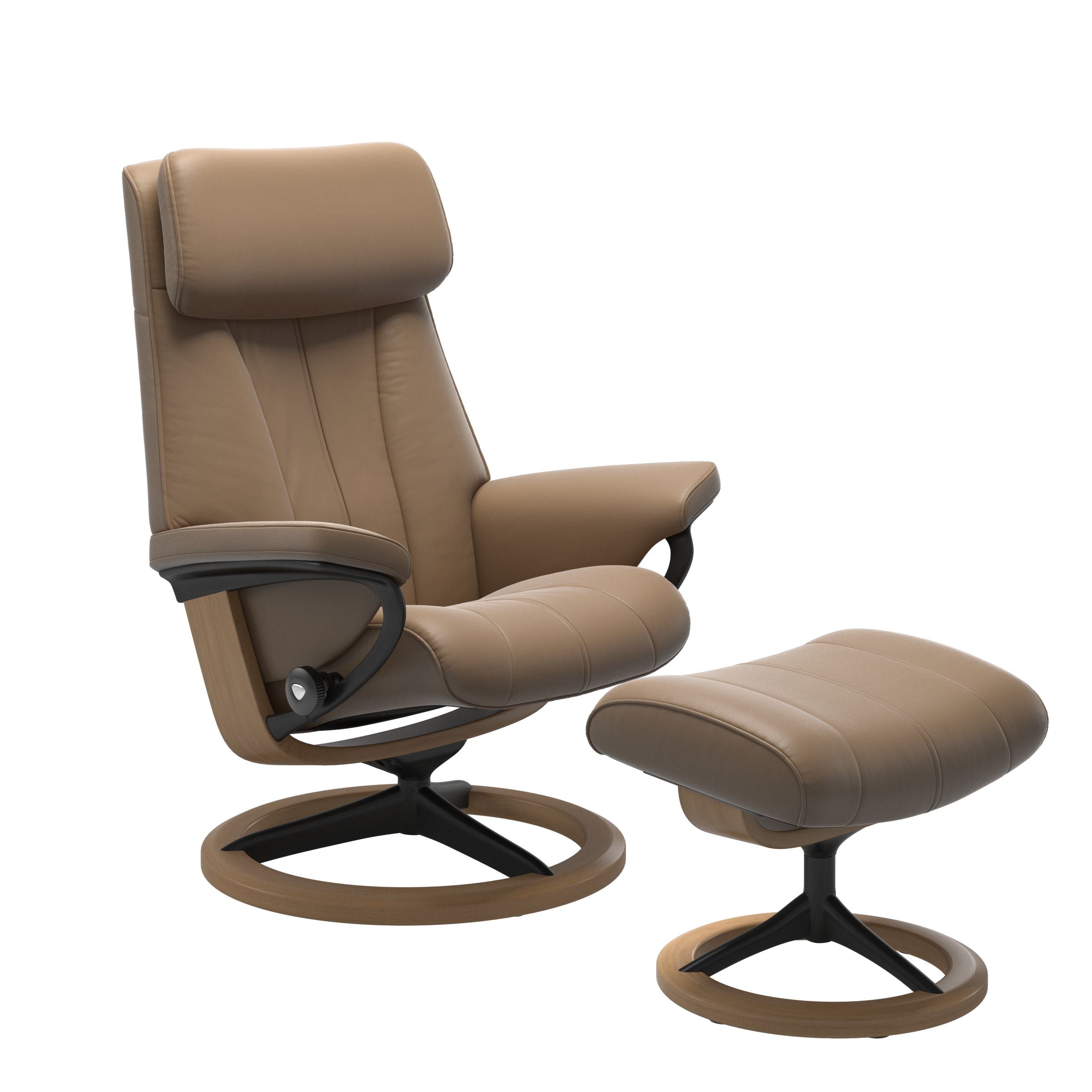 Stressless® Paul Signature lænestol & skammel – Paloma læder – billede 6