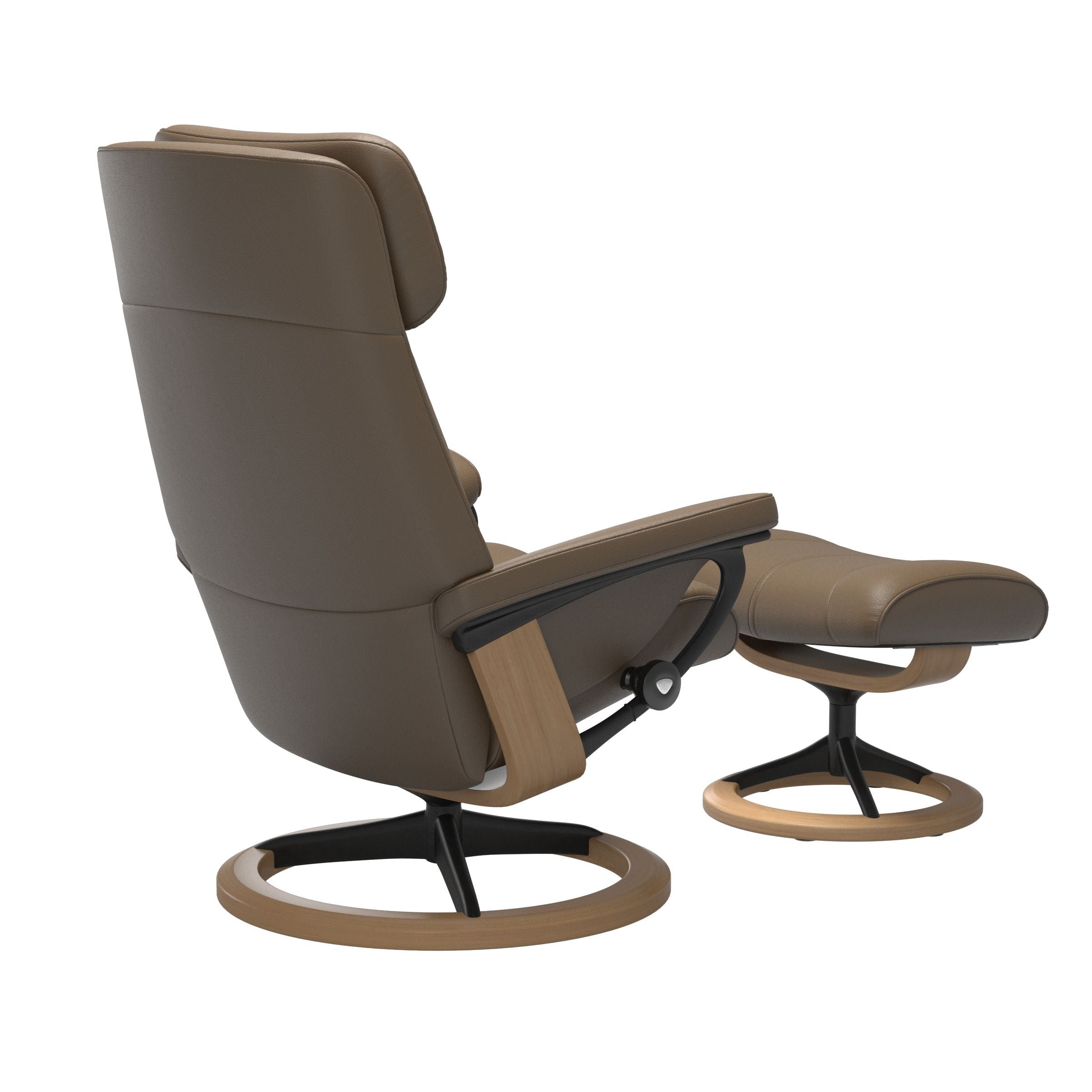 Stressless® Paul Signature lænestol & skammel – Velaro læder – billede 9