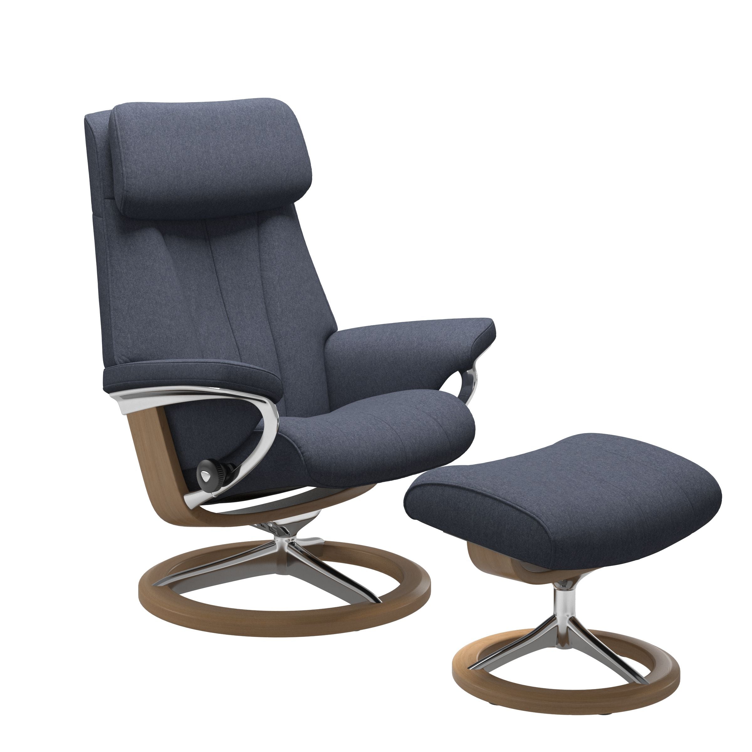 Stressless® Paul Signature lænestol & skammel – Calido stof – billede 5