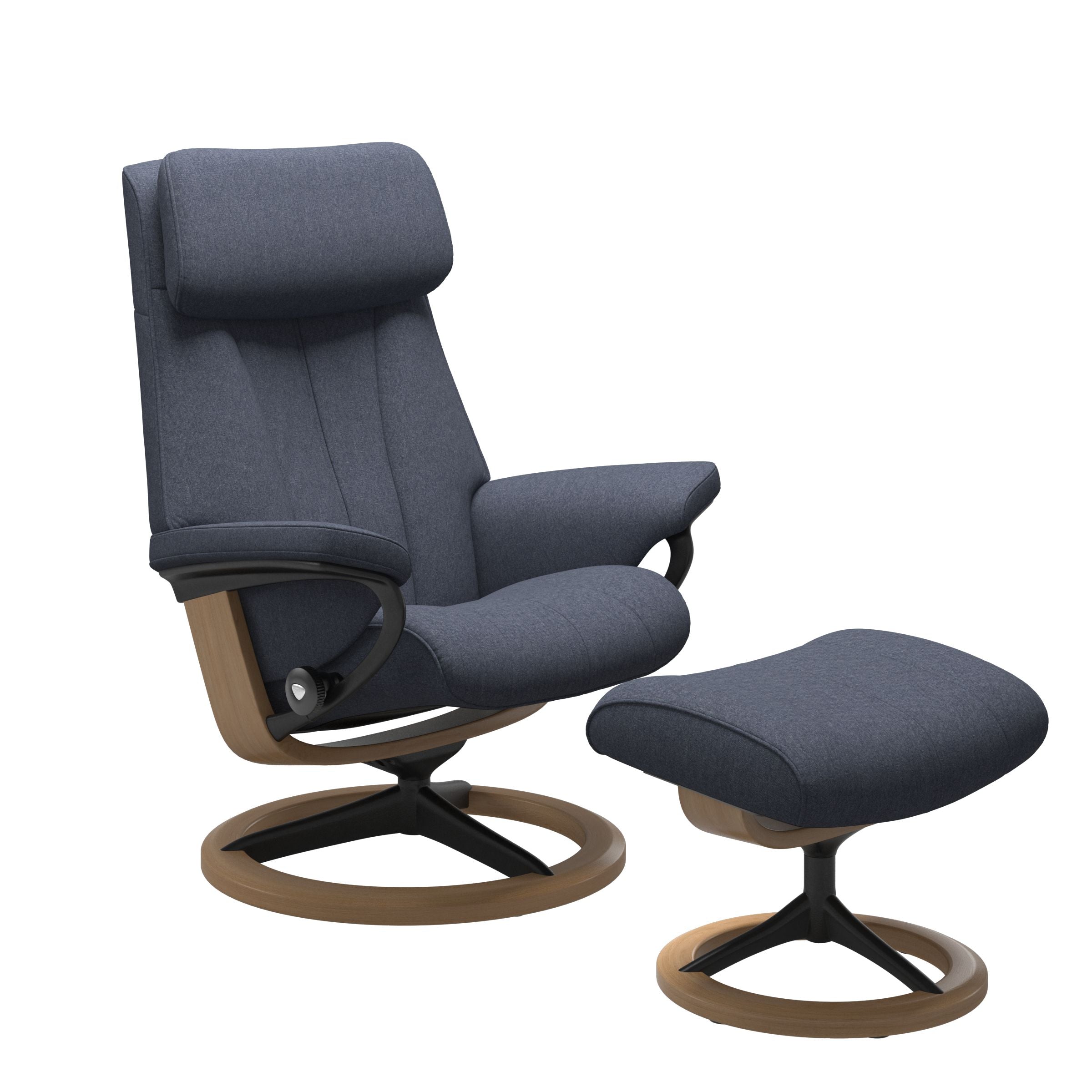 Stressless® Paul Signature lænestol & skammel – Calido stof – billede 6