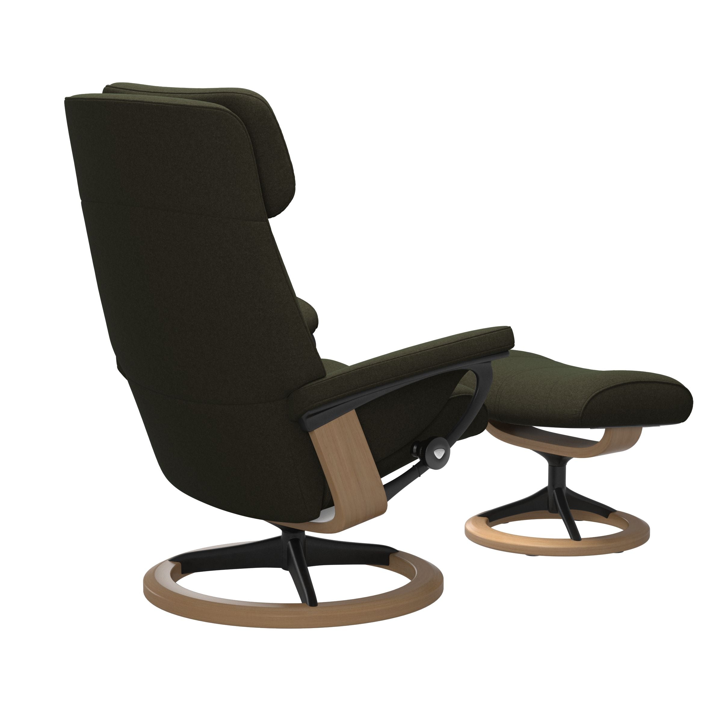 Stressless® Paul Signature lænestol & skammel – Calido stof – billede 9
