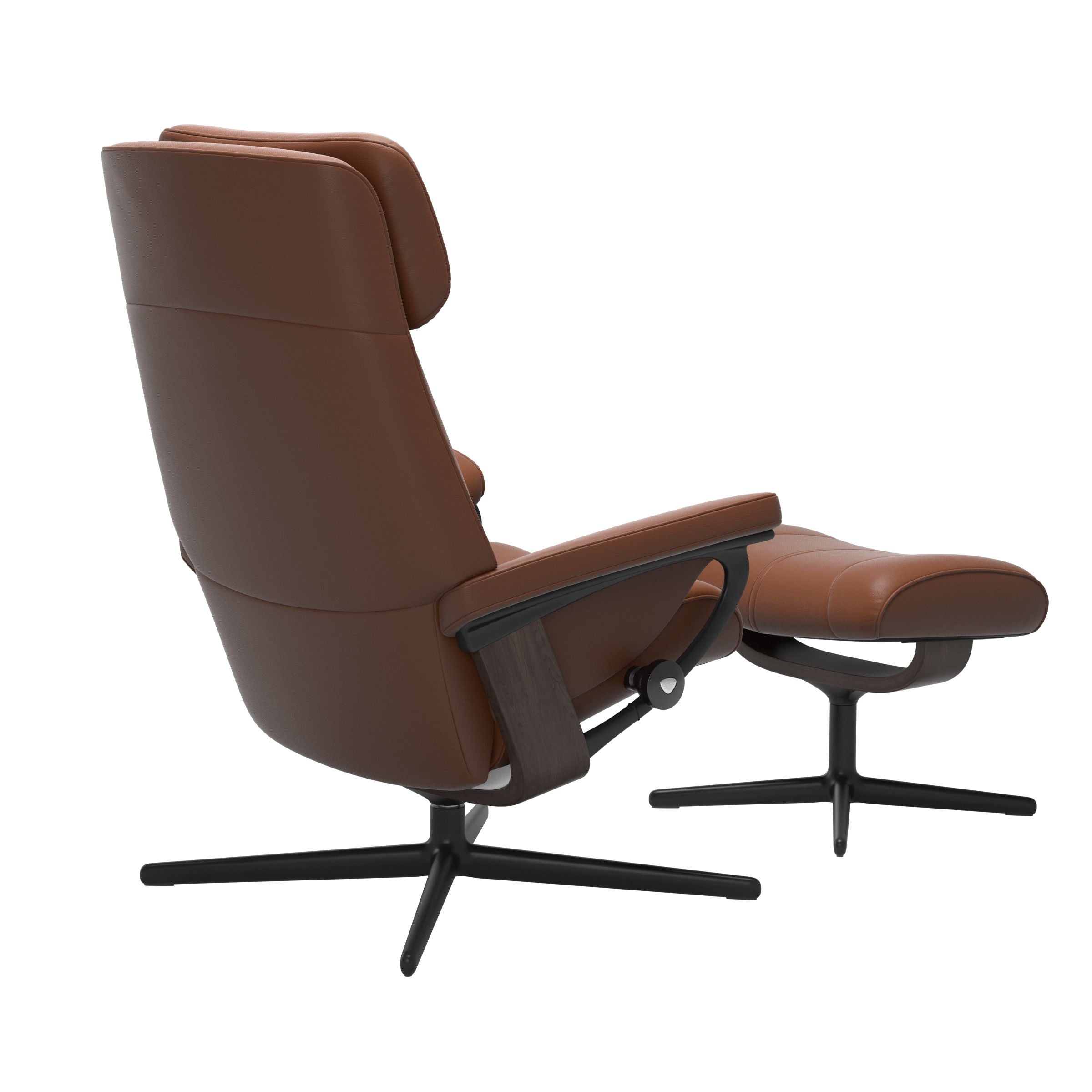 Stressless® Paul Cross lænestol & skammel – Paloma læder – billede 9