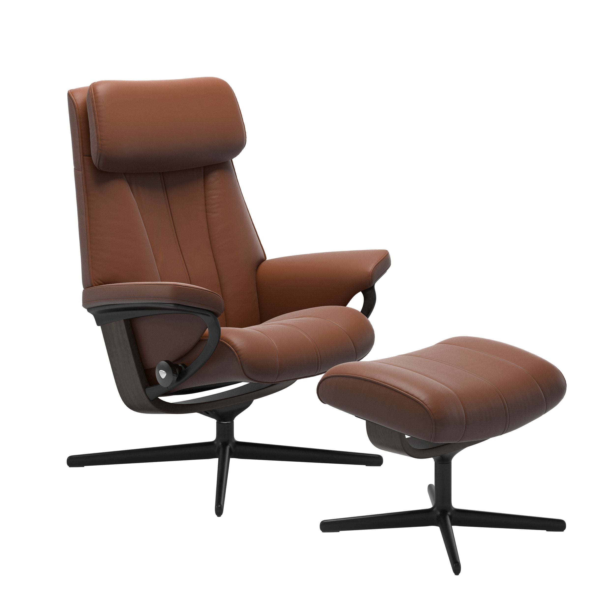 Stressless® Paul Cross lænestol & skammel – Paloma læder – billede 2