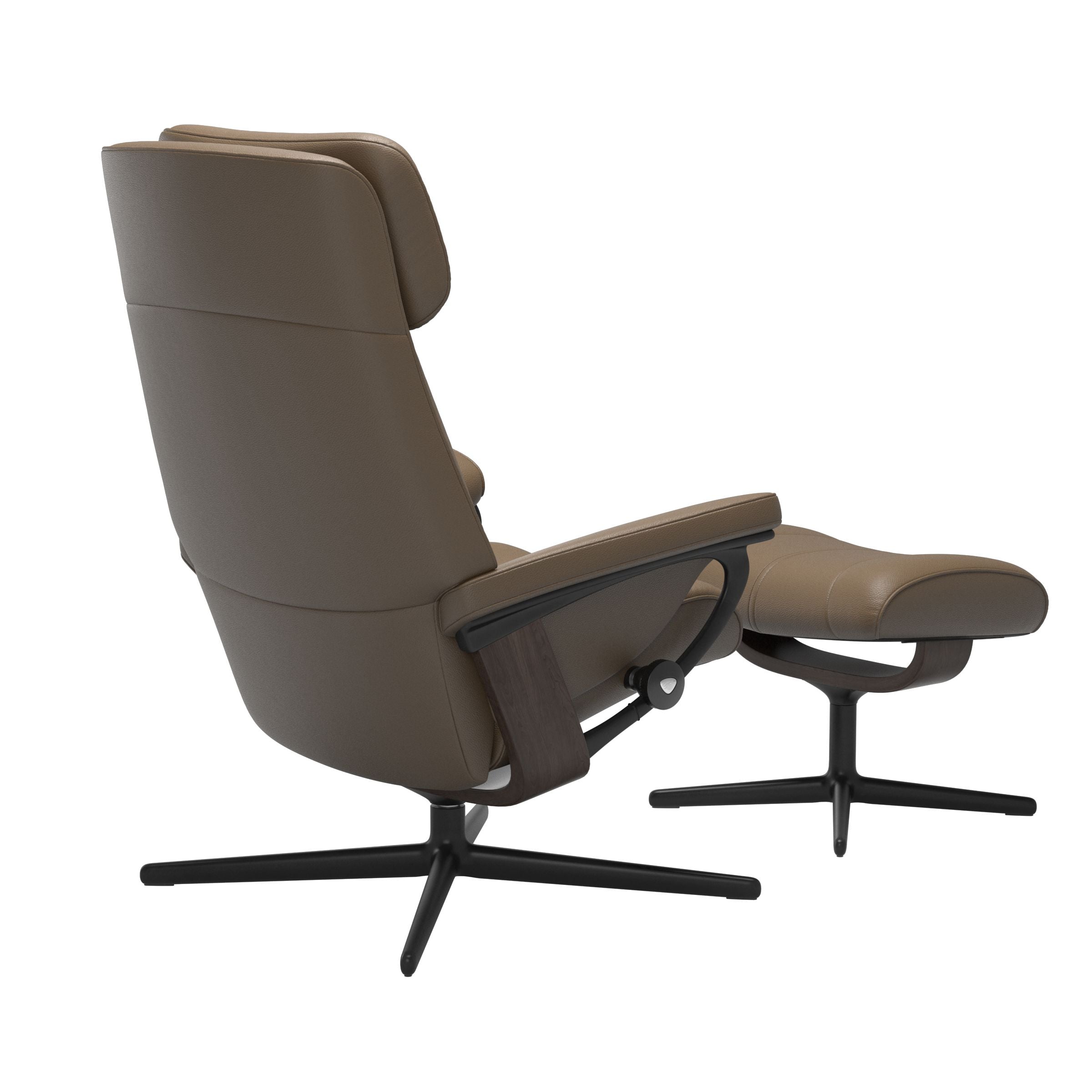Stressless® Paul Cross lænestol & skammel – Velaro læder – billede 9
