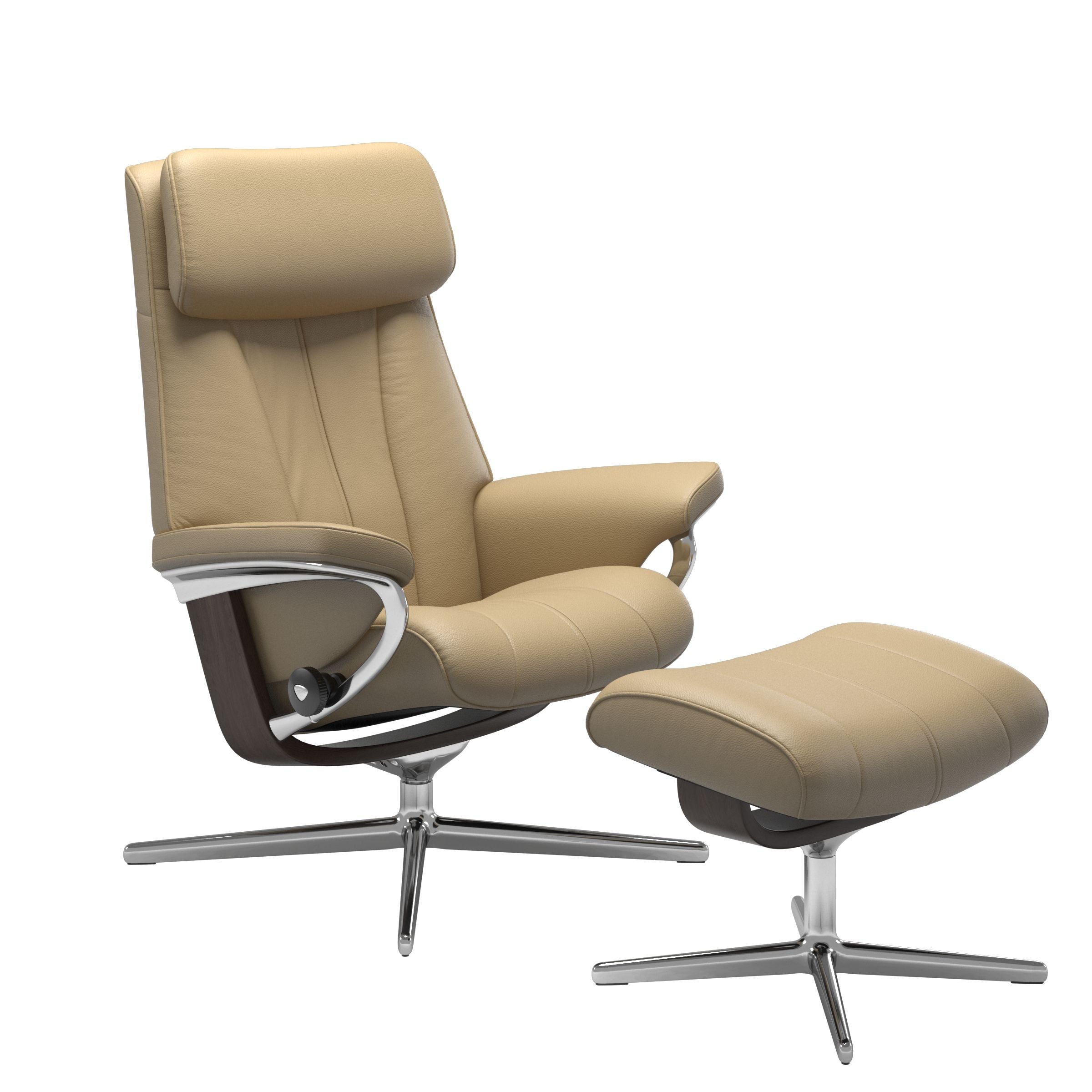 Stressless® Paul Cross lænestol & skammel – Velaro læder – billede 5