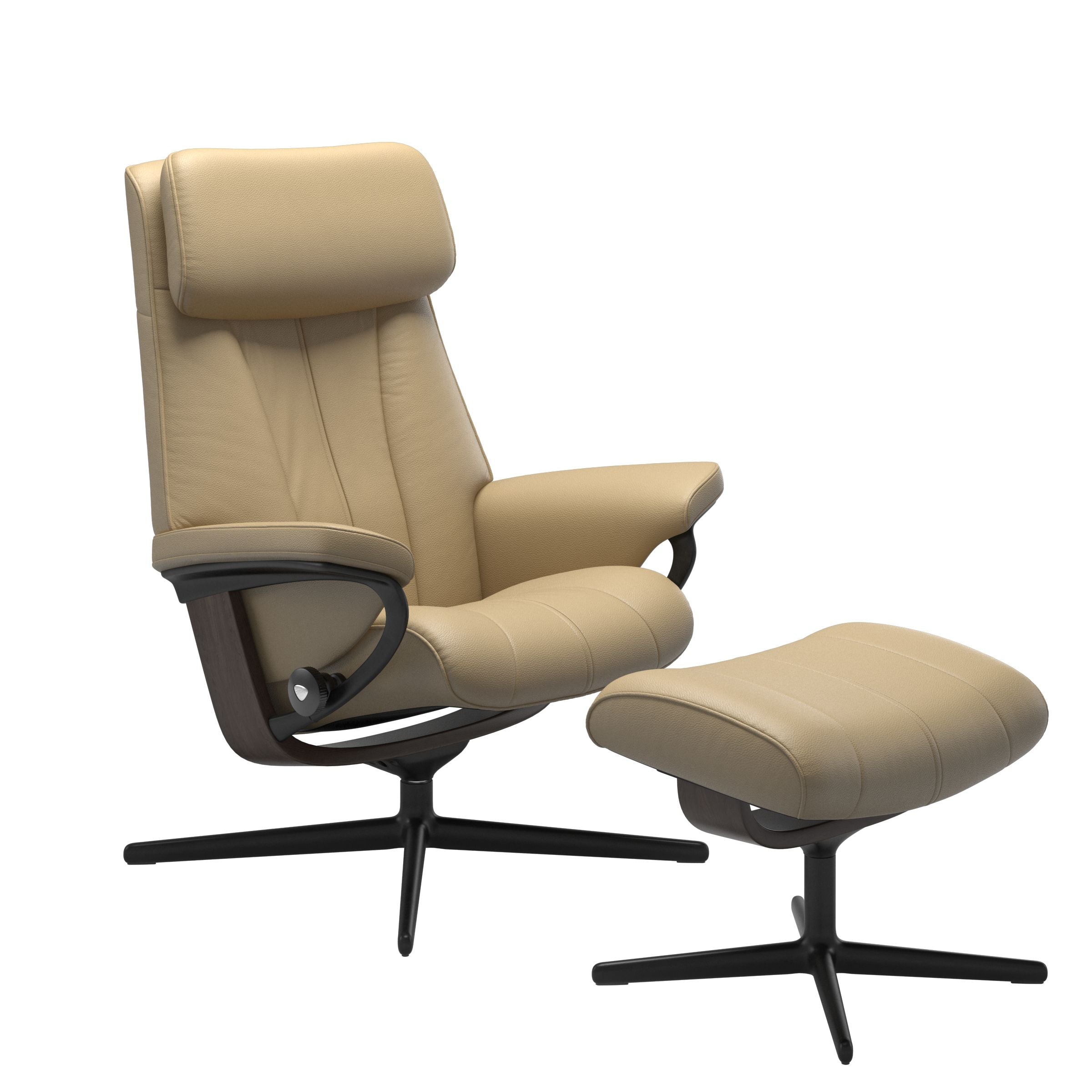 Stressless® Paul Cross lænestol & skammel – Velaro læder – billede 6