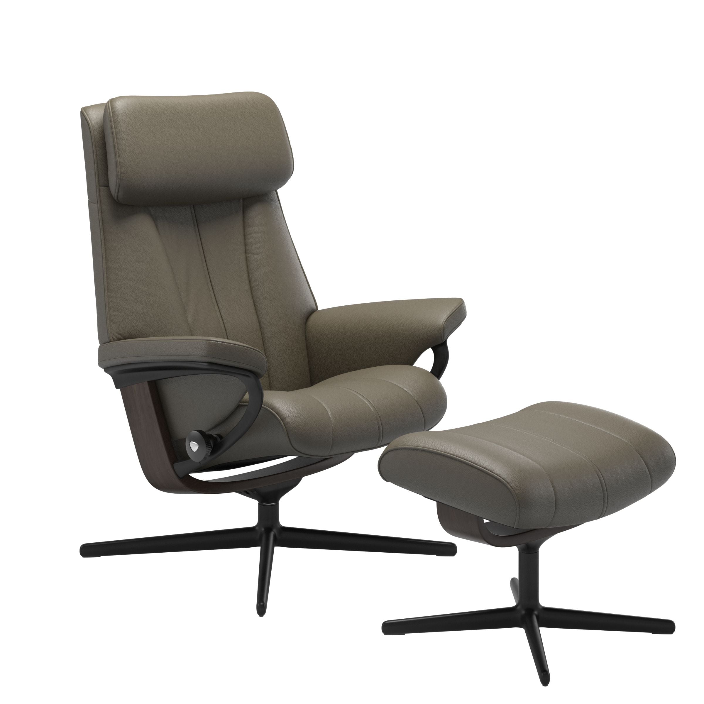 Stressless® Paul Cross lænestol & skammel – Velaro læder – billede 4