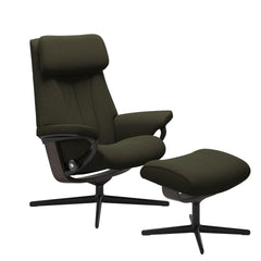 Stressless® Paul Cross lænestol & skammel – Calido stof – billede 2