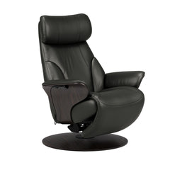 Stressless® Adam Power lænestol med indbygget fodskammel, Disc stel – Paloma læder – billede 3