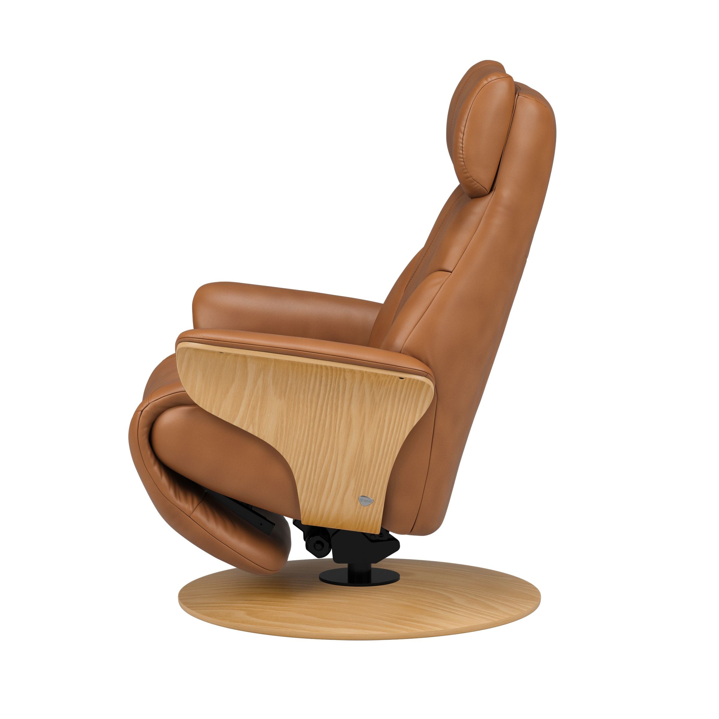 Stressless® Adam Power lænestol med indbygget fodskammel, Disc stel – Paloma læder – billede 7