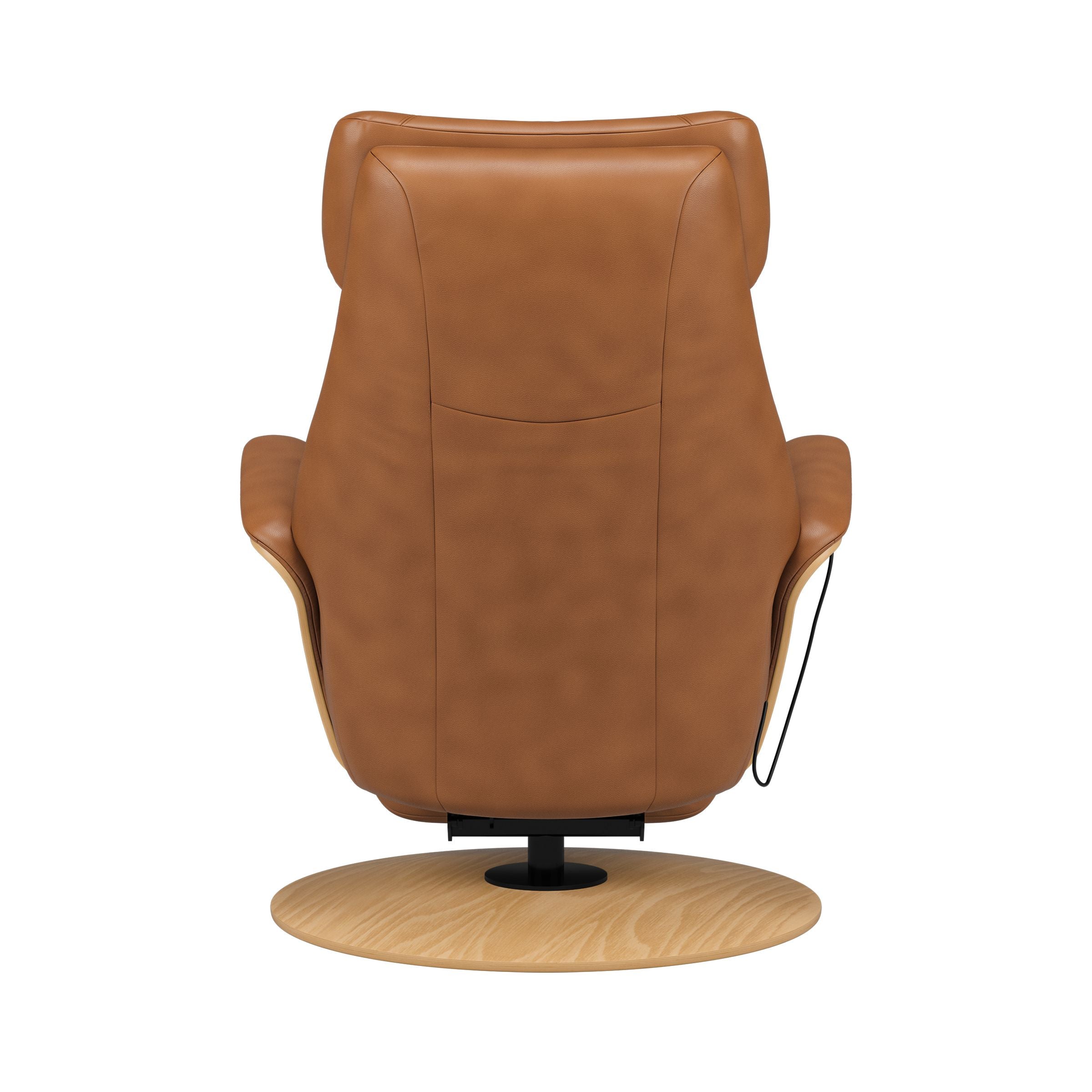 Stressless® Adam Power lænestol med indbygget fodskammel, Disc stel – Paloma læder – billede 8