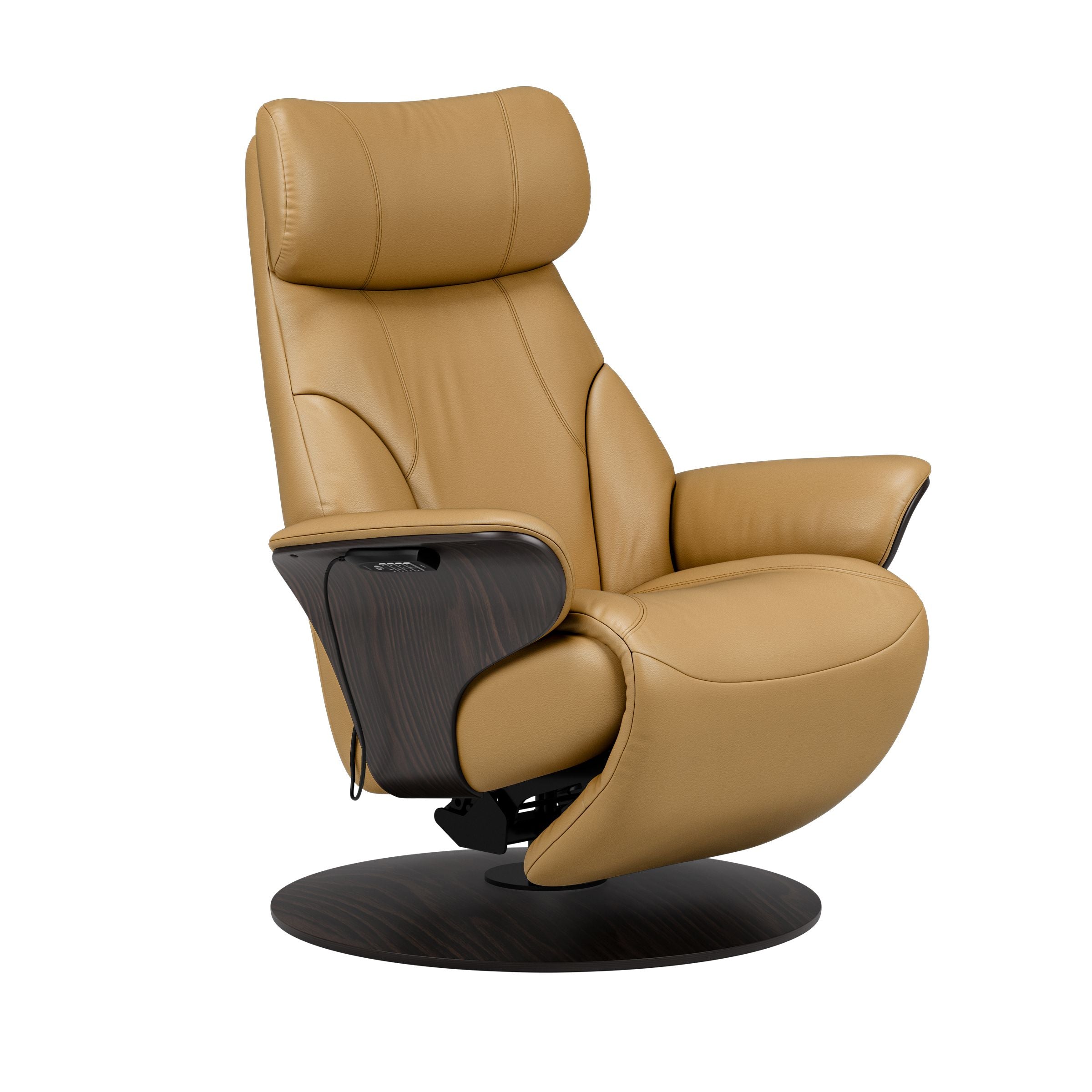 Stressless® Adam Power lænestol med indbygget fodskammel, Disc stel – Paloma læder – billede 5