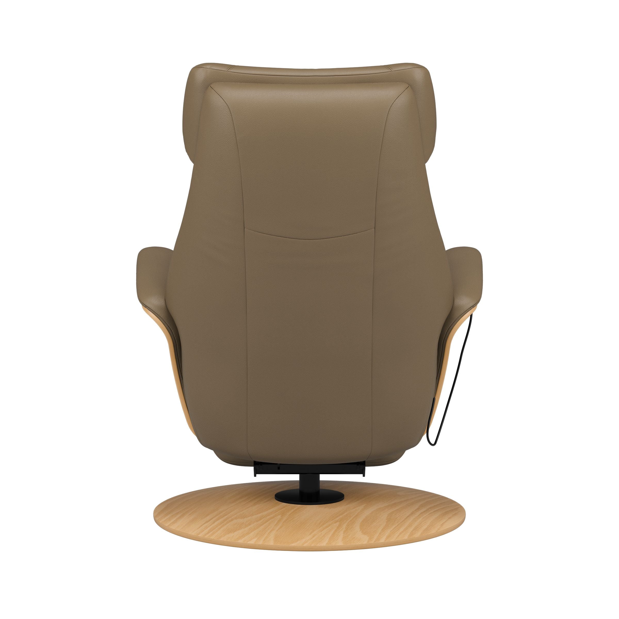 Stressless® Adam Power lænestol med indbygget fodskammel, Disc stel – Velaro læder – billede 8