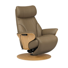 Stressless® Adam Power lænestol med indbygget fodskammel, Disc stel – Velaro læder – billede 2