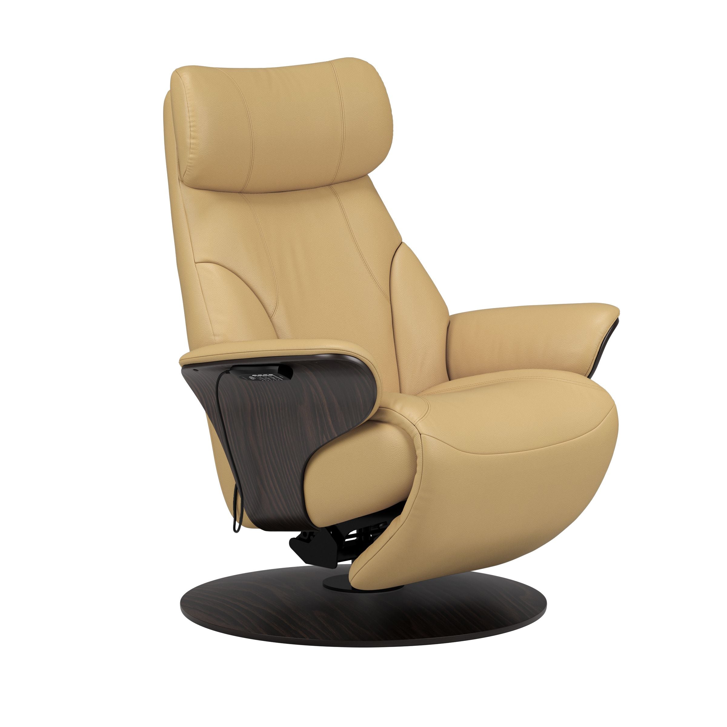 Stressless® Adam Power lænestol med indbygget fodskammel, Disc stel – Velaro læder – billede 5