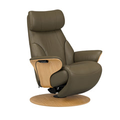 Stressless® Adam Power lænestol med indbygget fodskammel, Disc stel – Velaro læder – billede 4