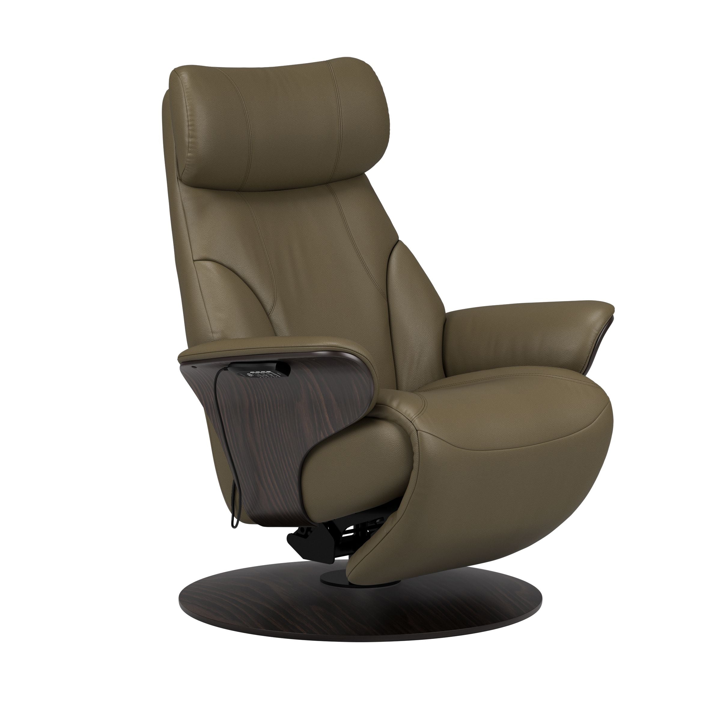 Stressless® Adam Power lænestol med indbygget fodskammel, Disc stel – Velaro læder – billede 3