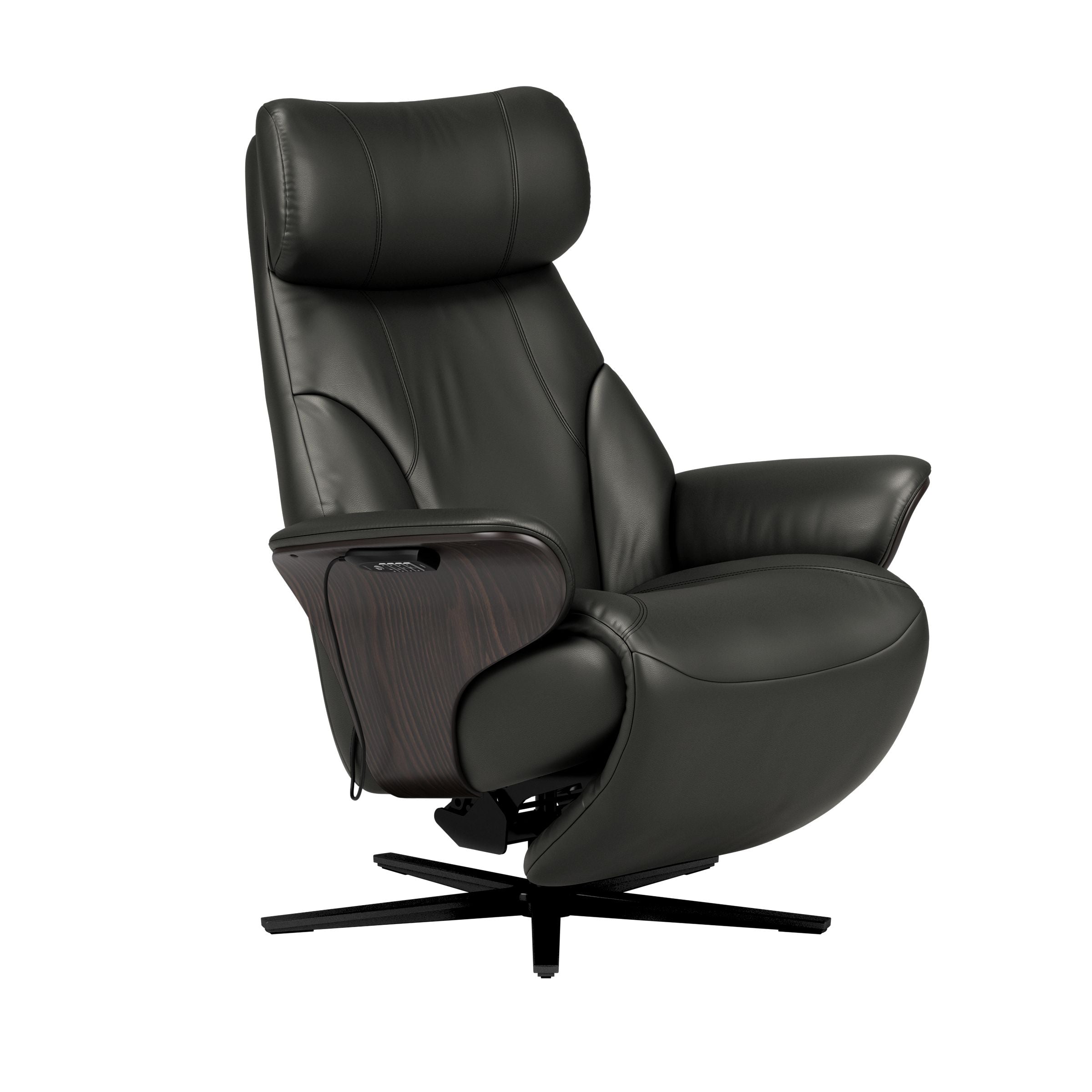 Stressless® Adam Power lænestol med indbygget fodskammel, Sirius stel – Paloma læder – billede 7