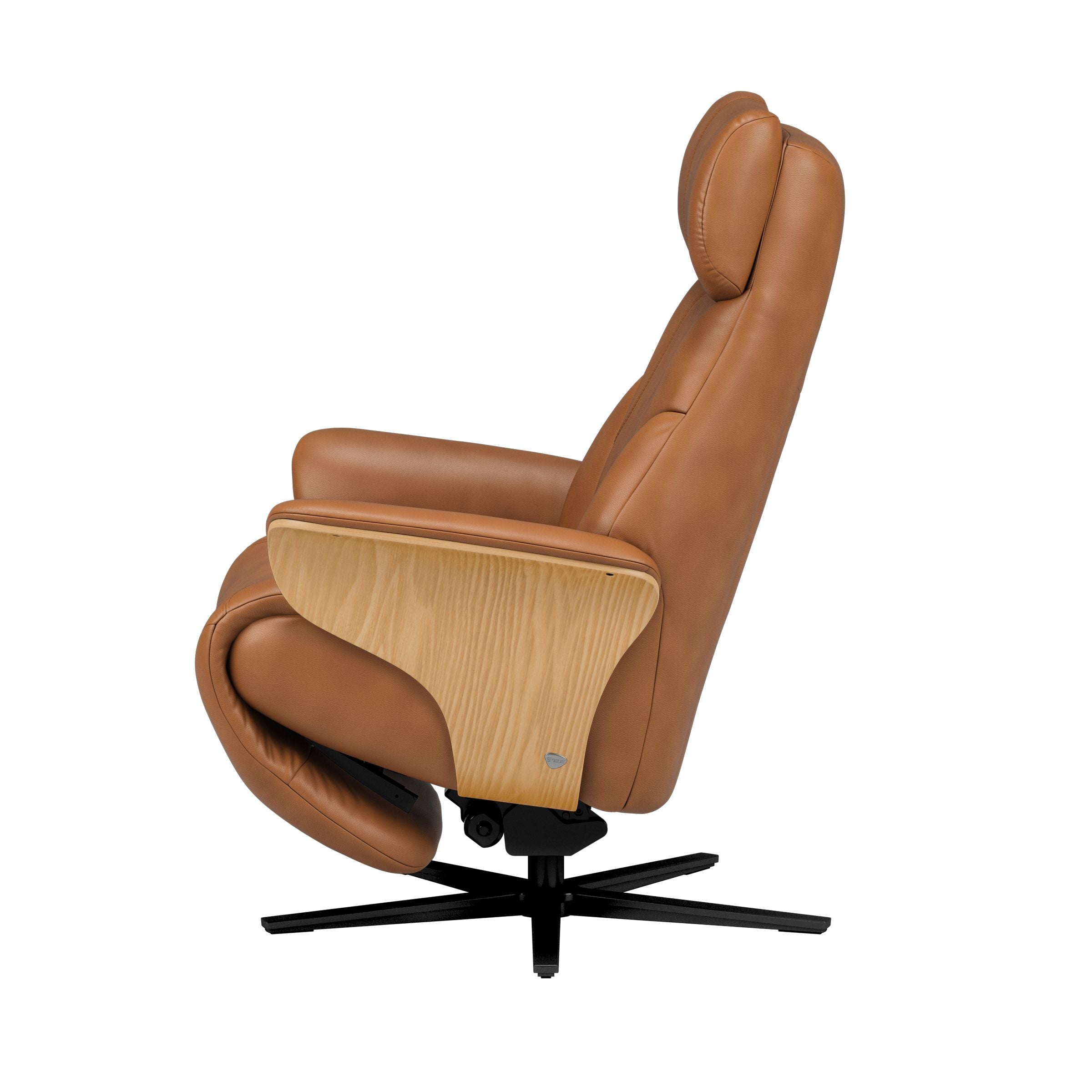 Stressless® Adam Power lænestol med indbygget fodskammel, Sirius stel – Paloma læder – billede 13