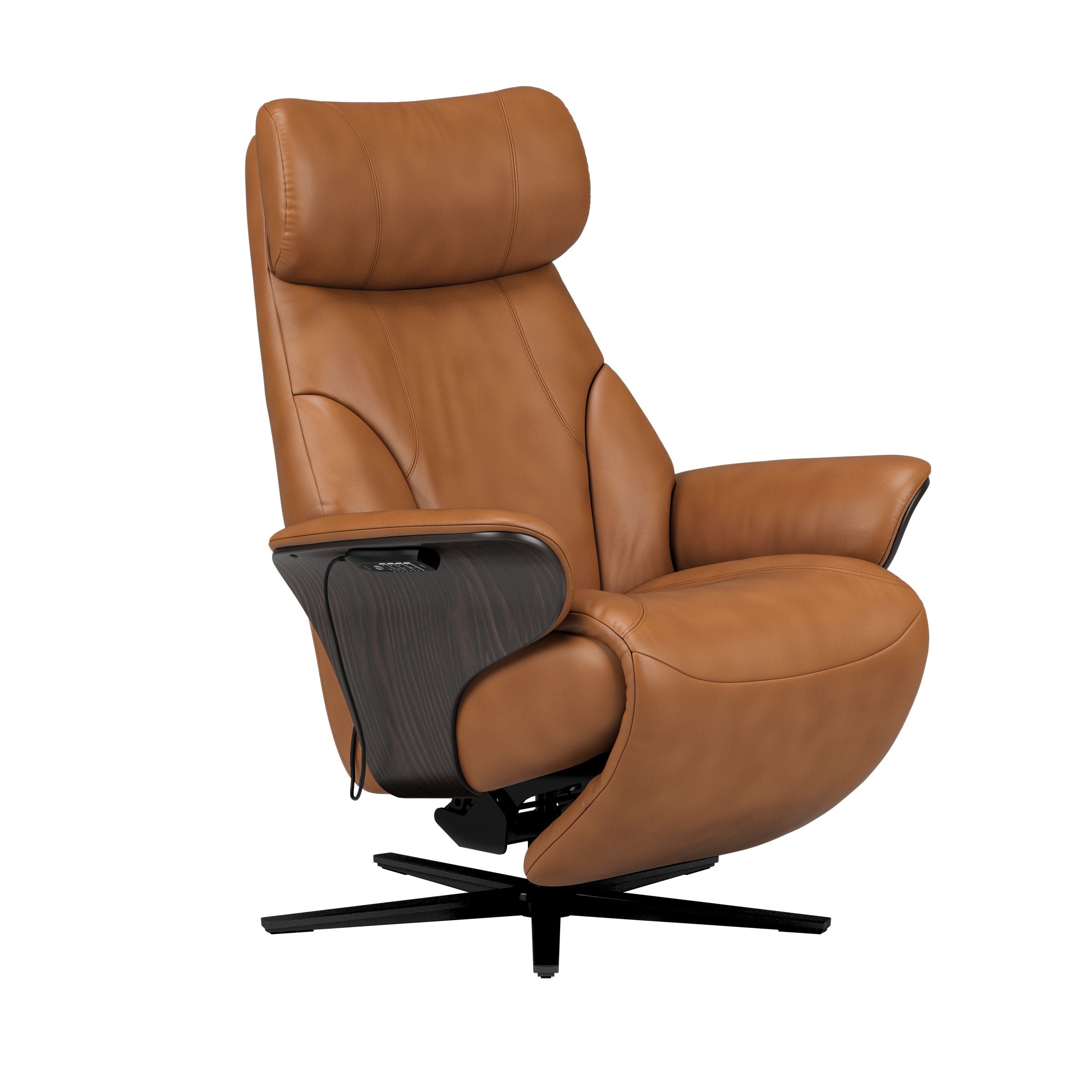 Stressless® Adam Power lænestol med indbygget fodskammel, Sirius stel – Paloma læder – billede 3