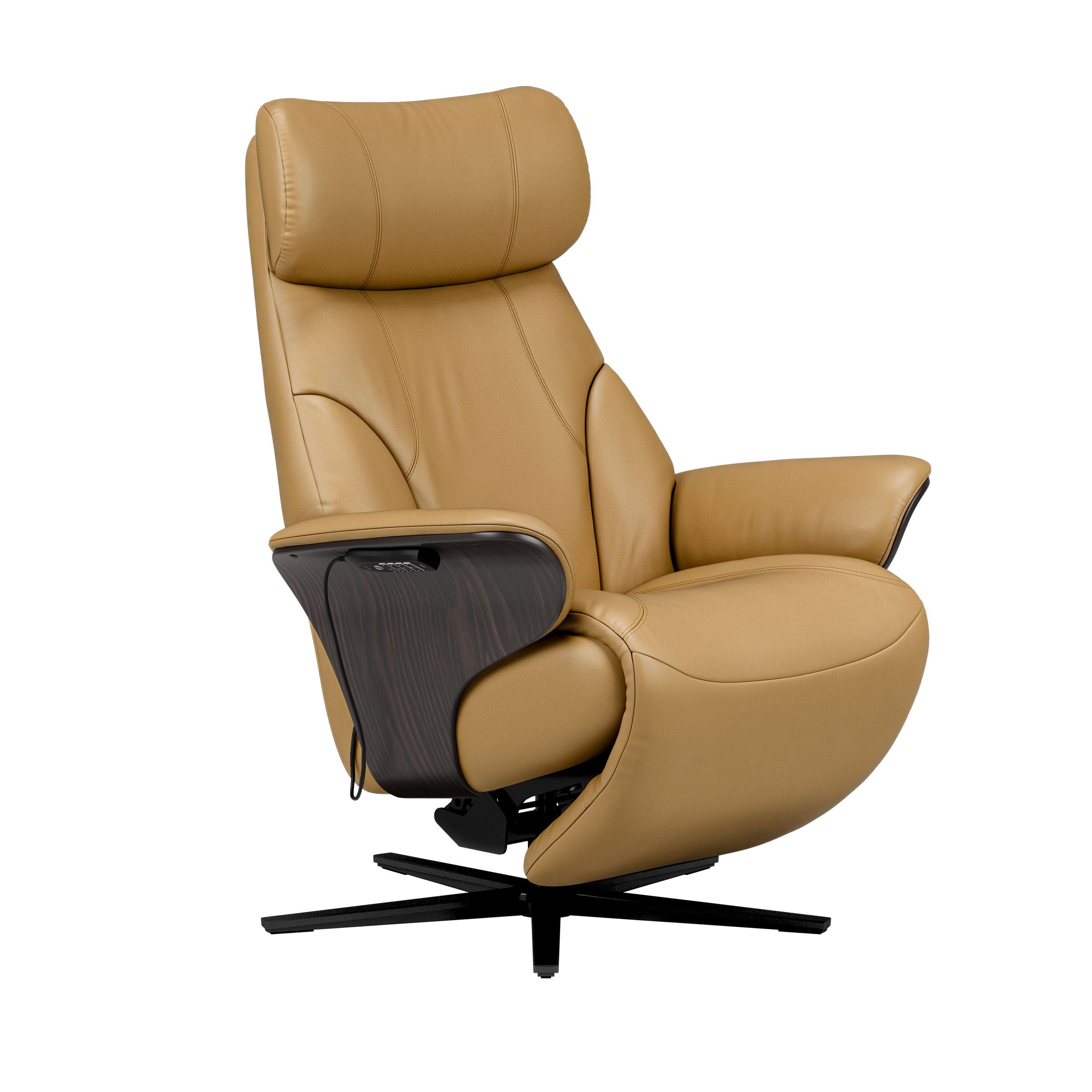Stressless® Adam Power lænestol med indbygget fodskammel, Sirius stel – Paloma læder – billede 11