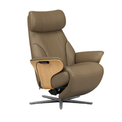 Stressless® Adam Power lænestol med indbygget fodskammel, Sirius stel – Velaro læder – billede 2