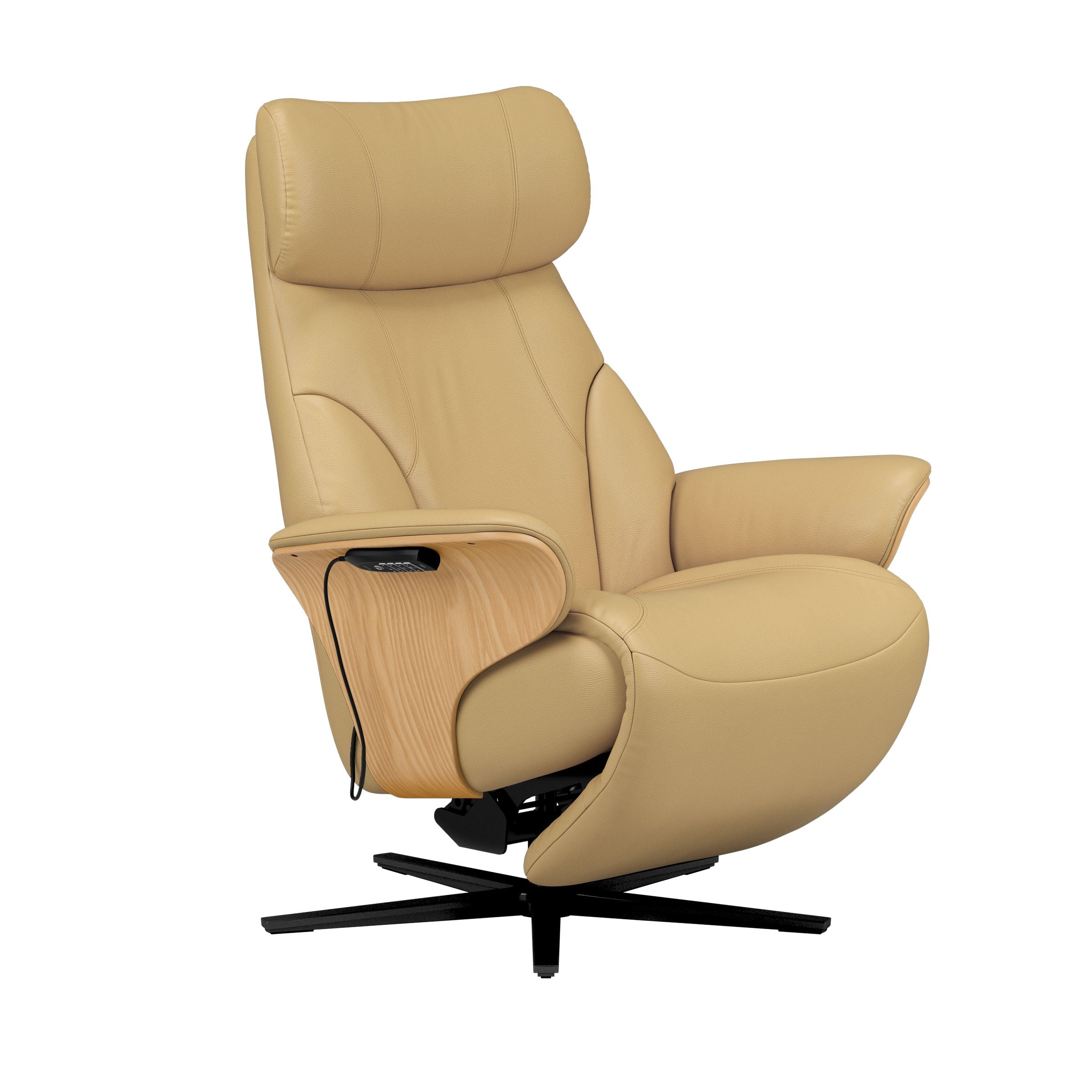 Stressless® Adam Power lænestol med indbygget fodskammel, Sirius stel – Velaro læder – billede 12