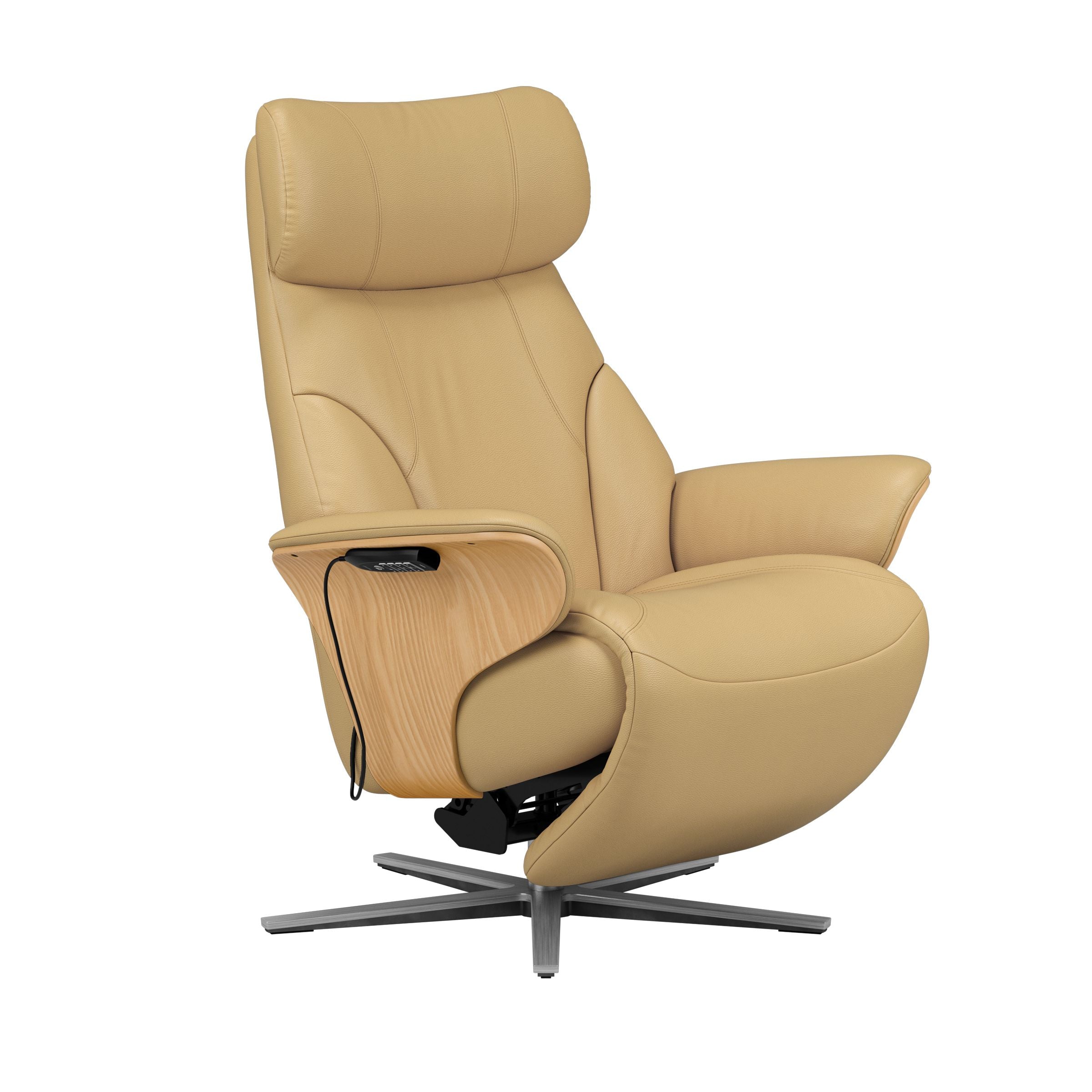 Stressless® Adam Power lænestol med indbygget fodskammel, Sirius stel – Velaro læder – billede 10