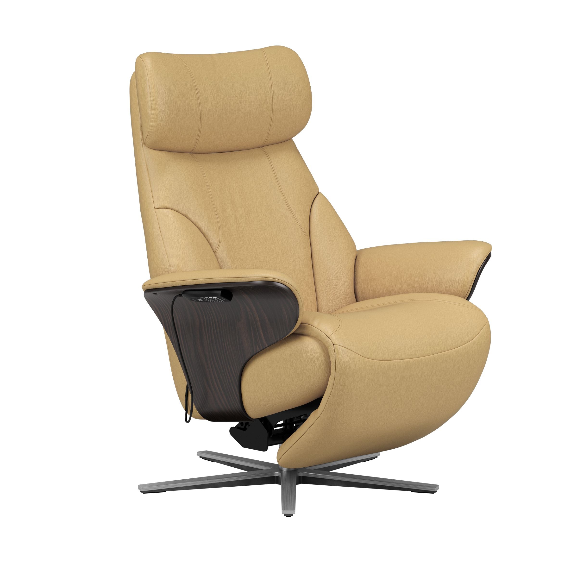 Stressless® Adam Power lænestol med indbygget fodskammel, Sirius stel – Velaro læder – billede 9