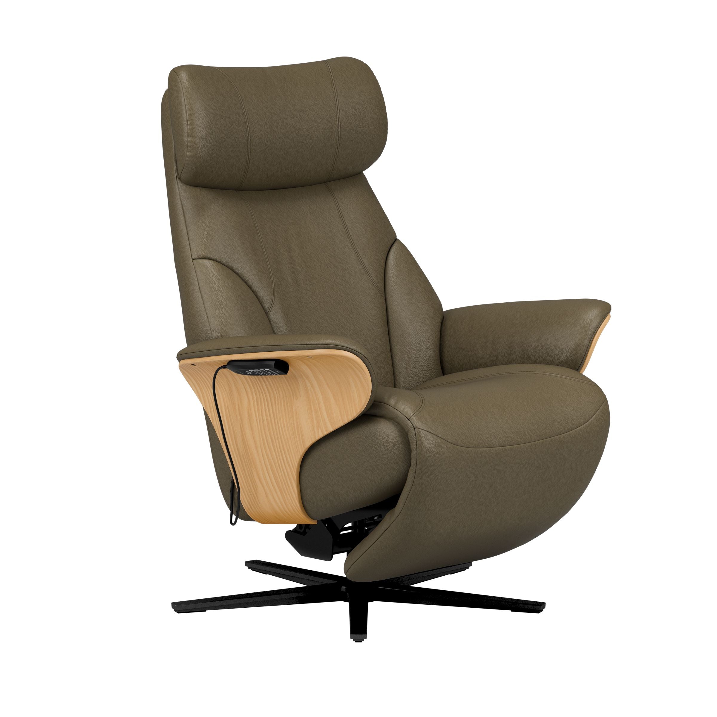 Stressless® Adam Power lænestol med indbygget fodskammel, Sirius stel – Velaro læder – billede 8