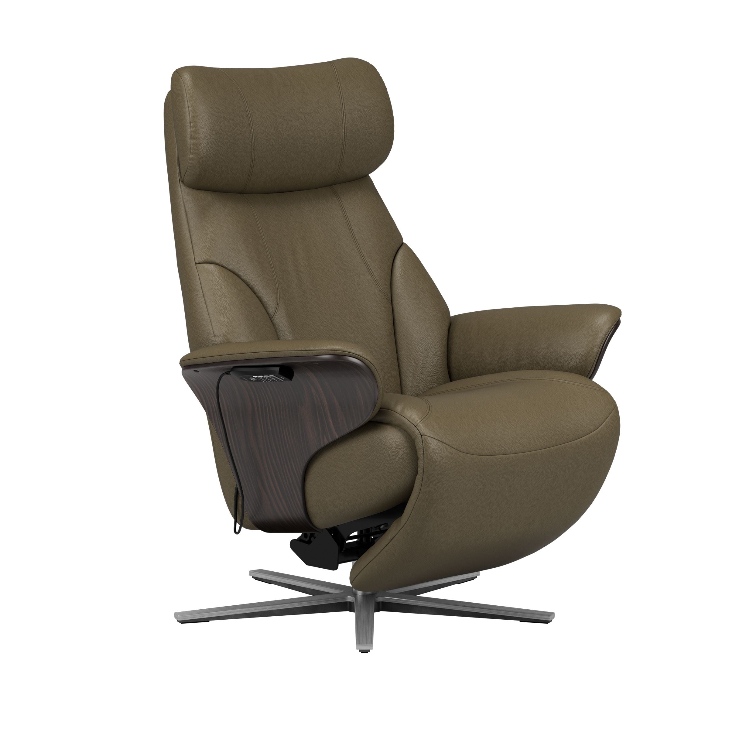 Stressless® Adam Power lænestol med indbygget fodskammel, Sirius stel – Velaro læder – billede 5