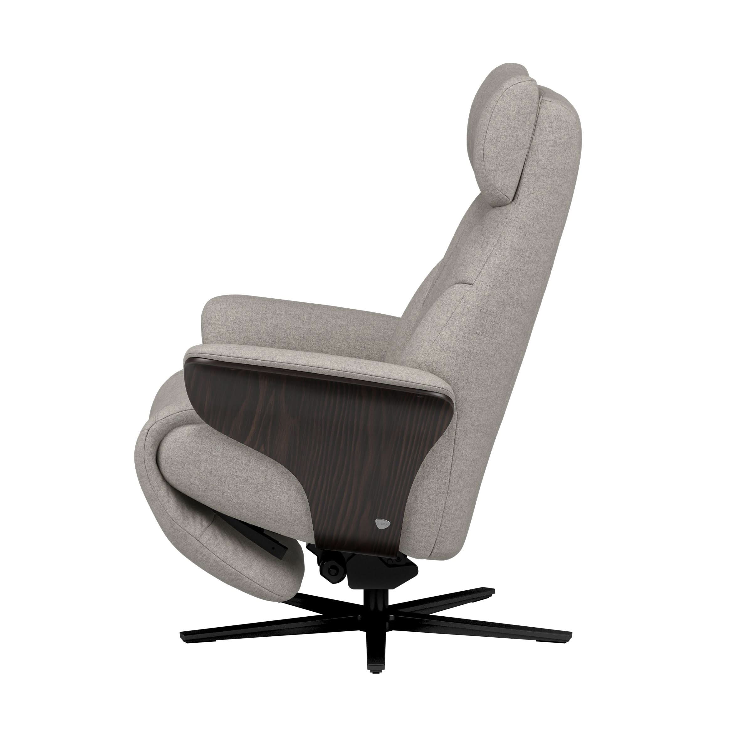 Stressless® Adam Power lænestol med indbygget fodskammel, Sirius stel – Clover stof – billede 33