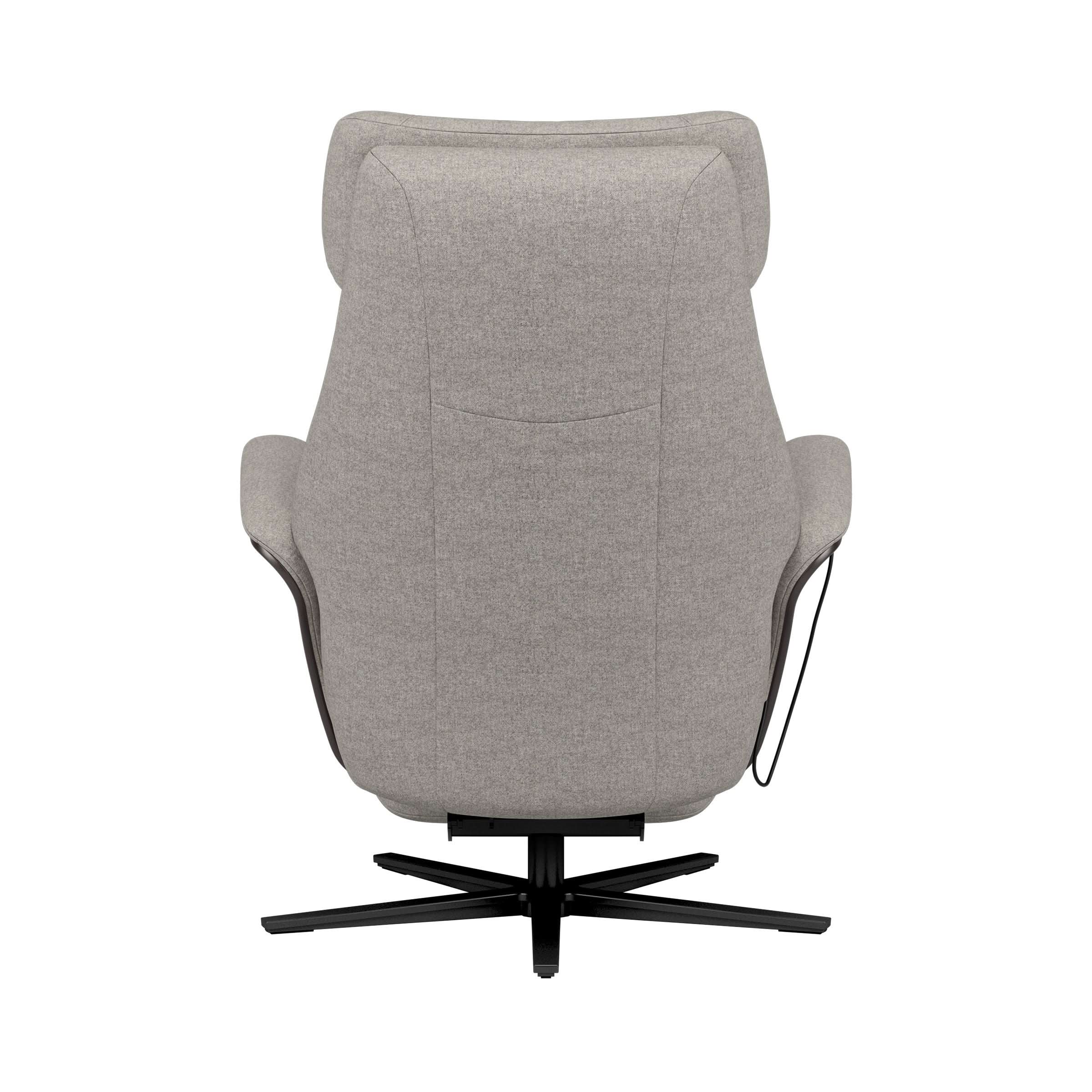 Stressless® Adam Power lænestol med indbygget fodskammel, Sirius stel – Clover stof – billede 34