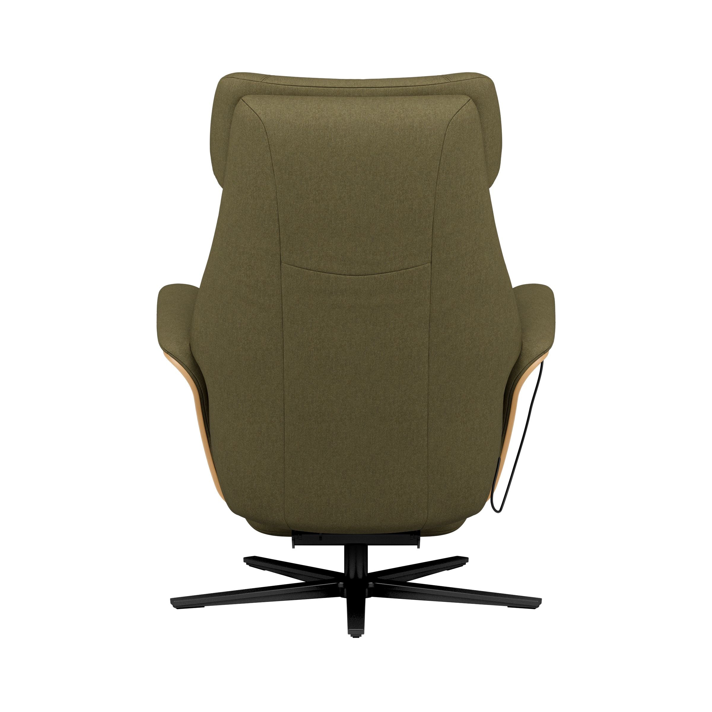 Stressless® Adam Power lænestol med indbygget fodskammel, Sirius stel – Calido stof – billede 14
