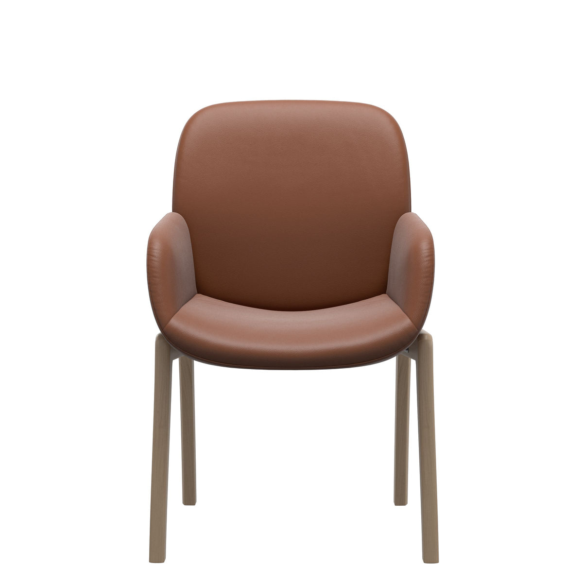 Stressless® Bay spisebordsstol, Lav ryg D100 med armlæn – Paloma læder – billede 1