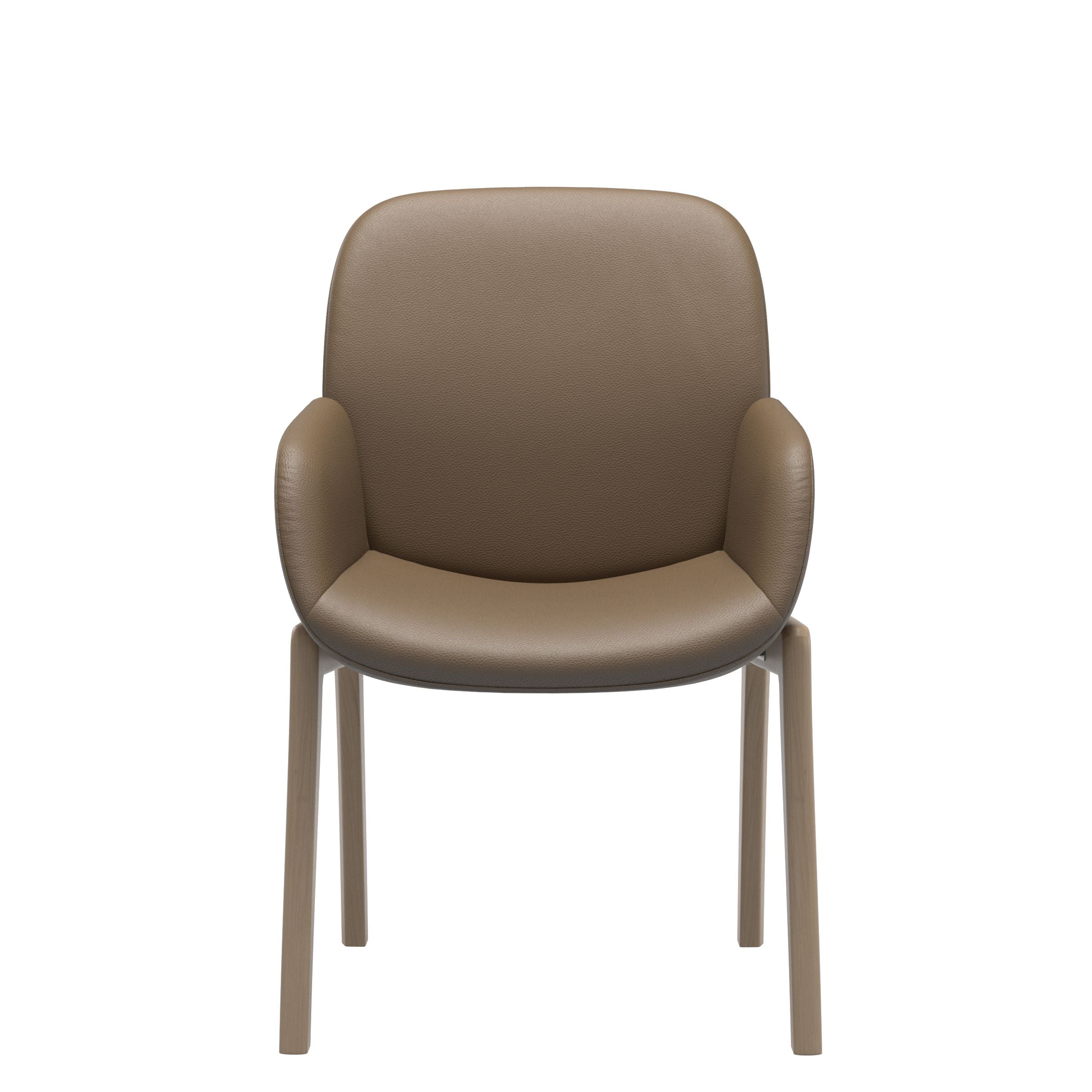 Stressless® Bay spisebordsstol, Lav ryg D100 med armlæn – Velaro læder – billede 1