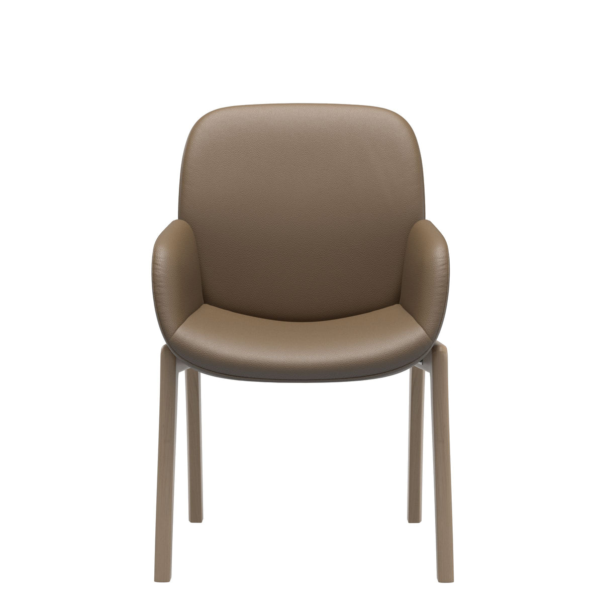 Stressless® Bay spisebordsstol, Lav ryg D100 med armlæn – Velaro læder – billede 1