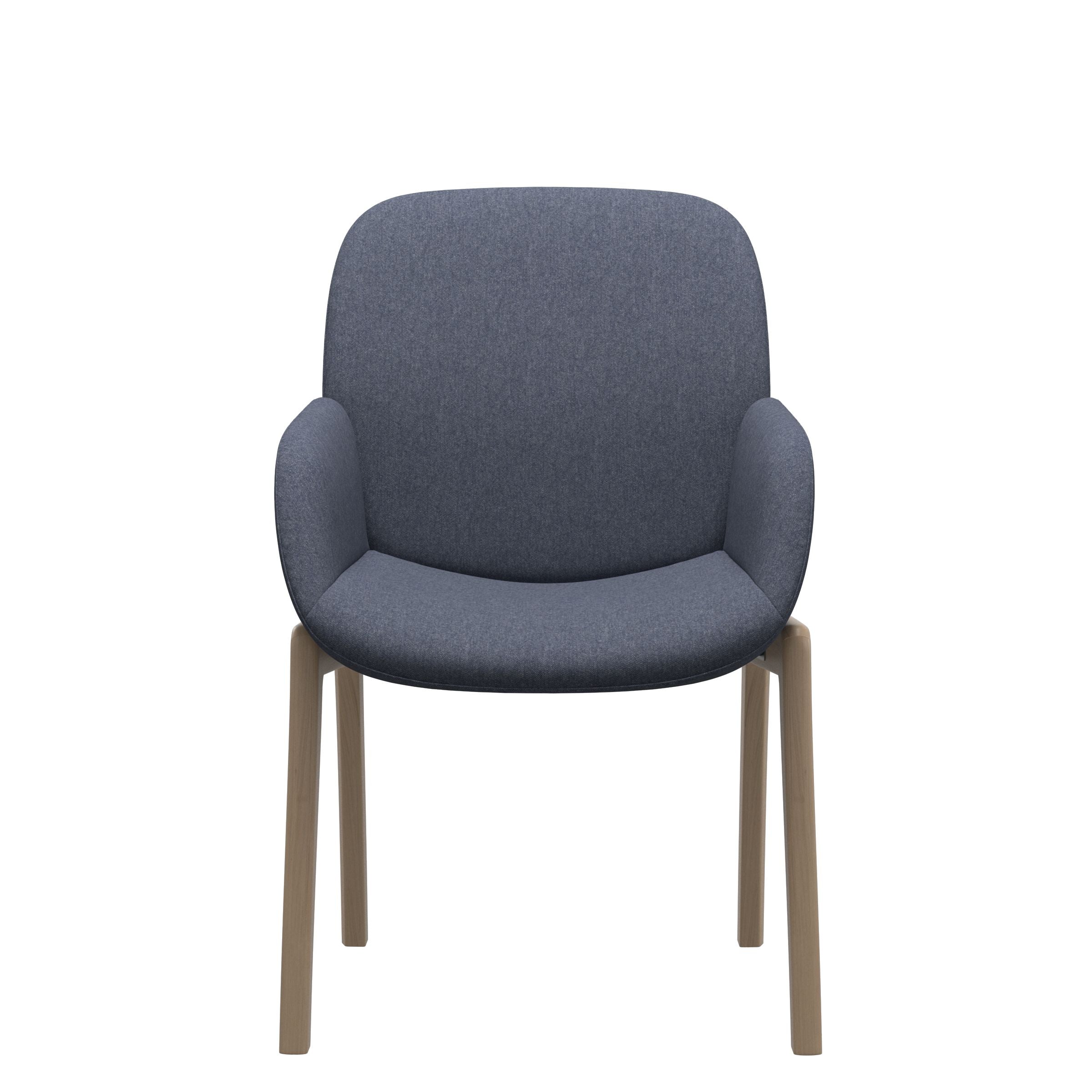 Stressless® Bay spisebordsstol, Lav ryg D100 med armlæn – Calido stof – billede 9