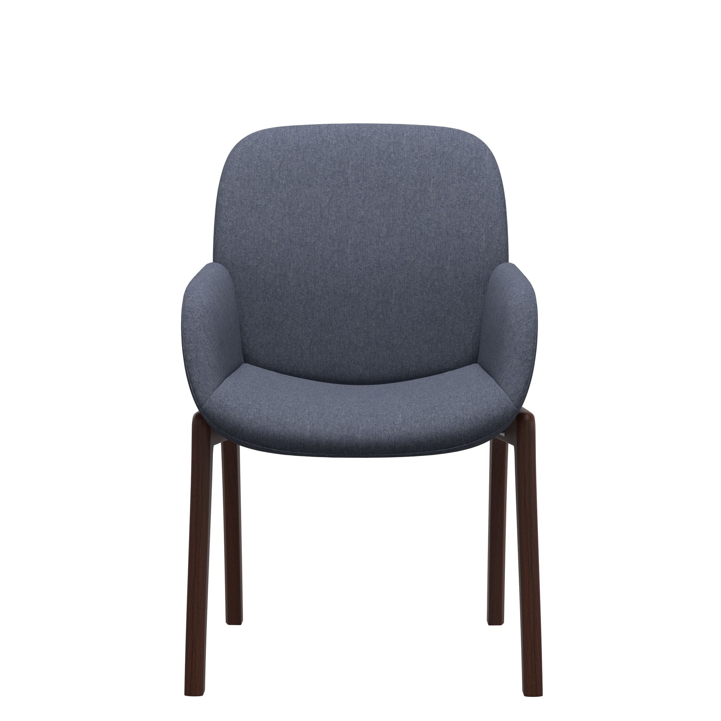 Stressless® Bay spisebordsstol, Lav ryg D100 med armlæn – Calido stof – billede 11