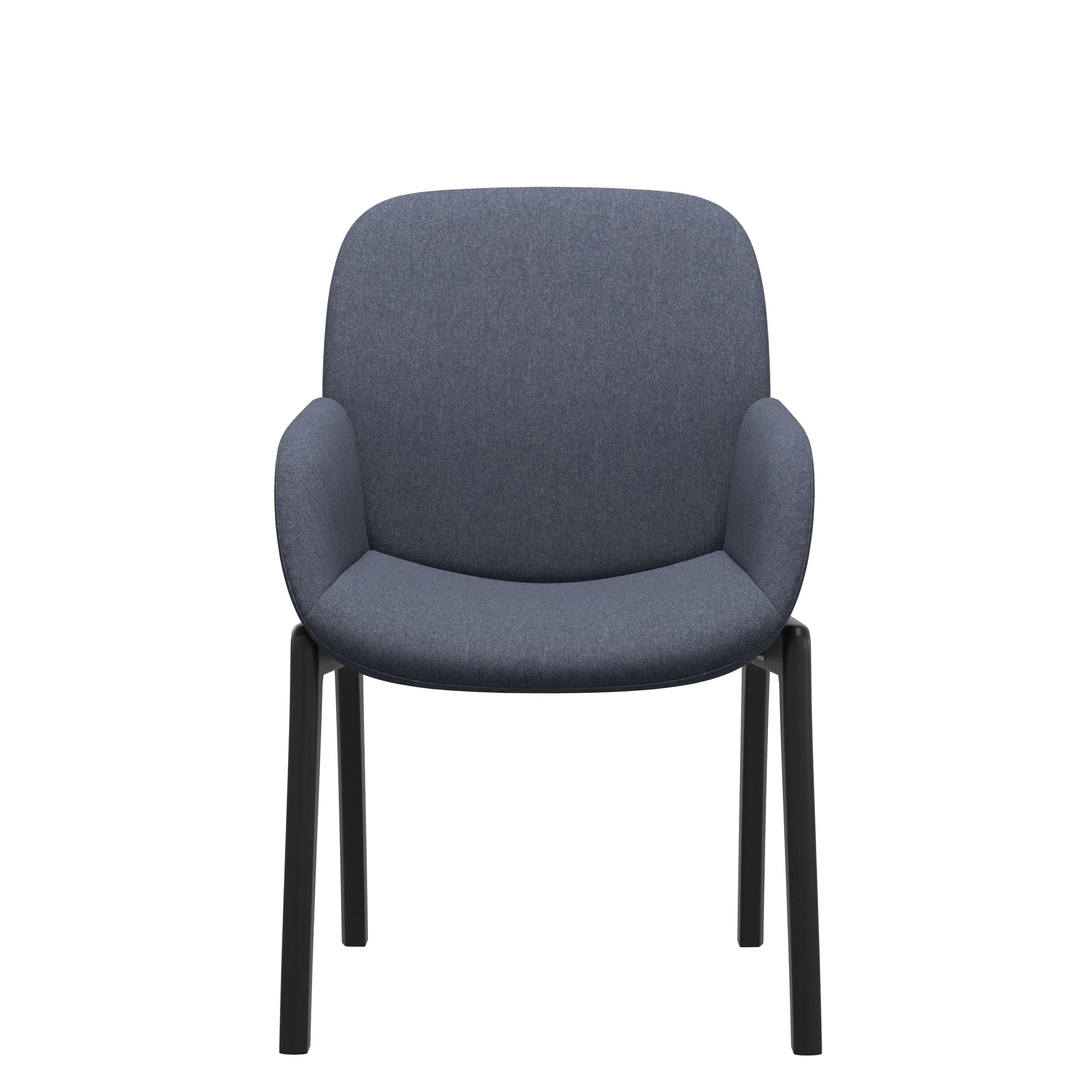 Stressless® Bay spisebordsstol, Lav ryg D100 med armlæn – Calido stof – billede 12