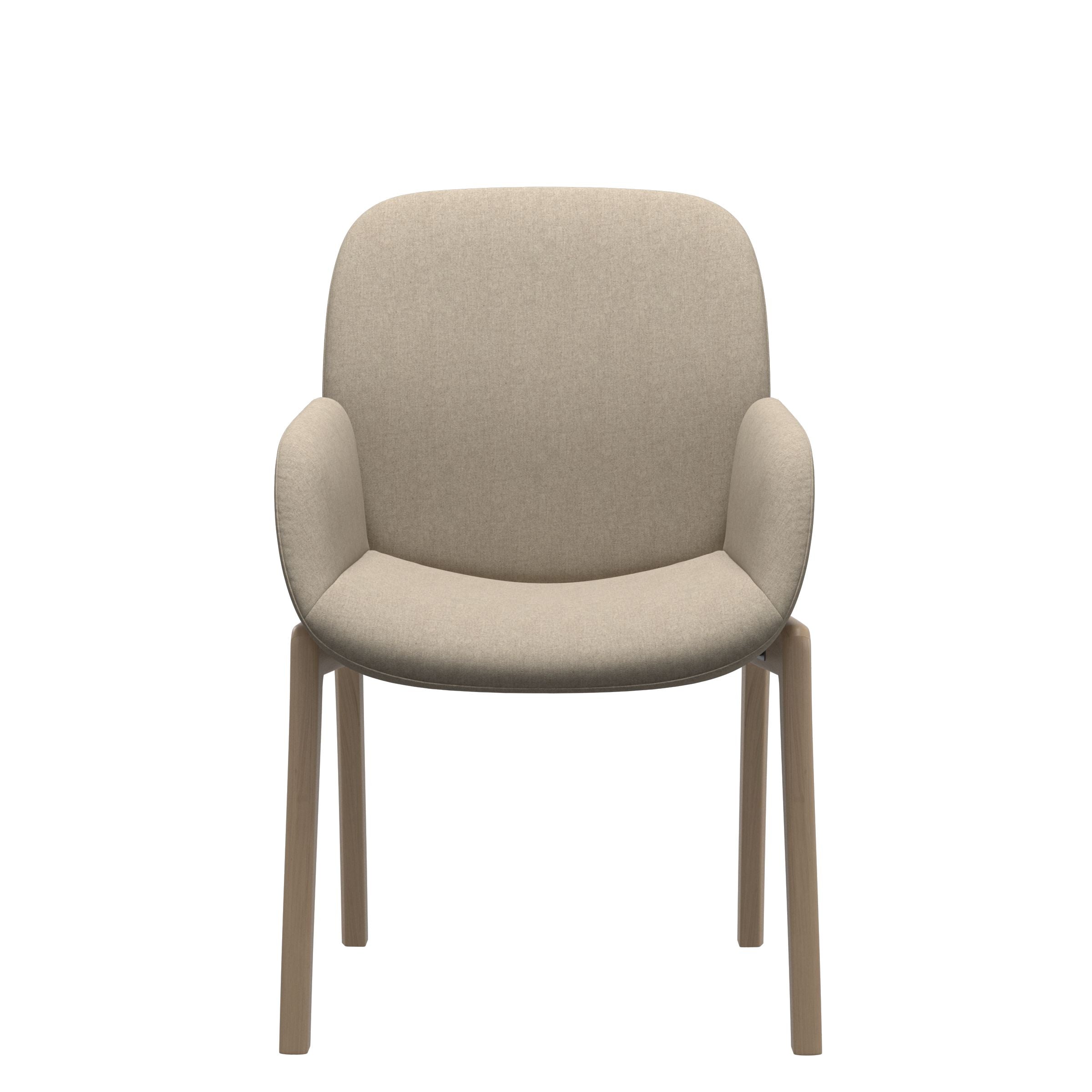 Stressless® Bay spisebordsstol, Lav ryg D100 med armlæn – Calido stof – billede 5