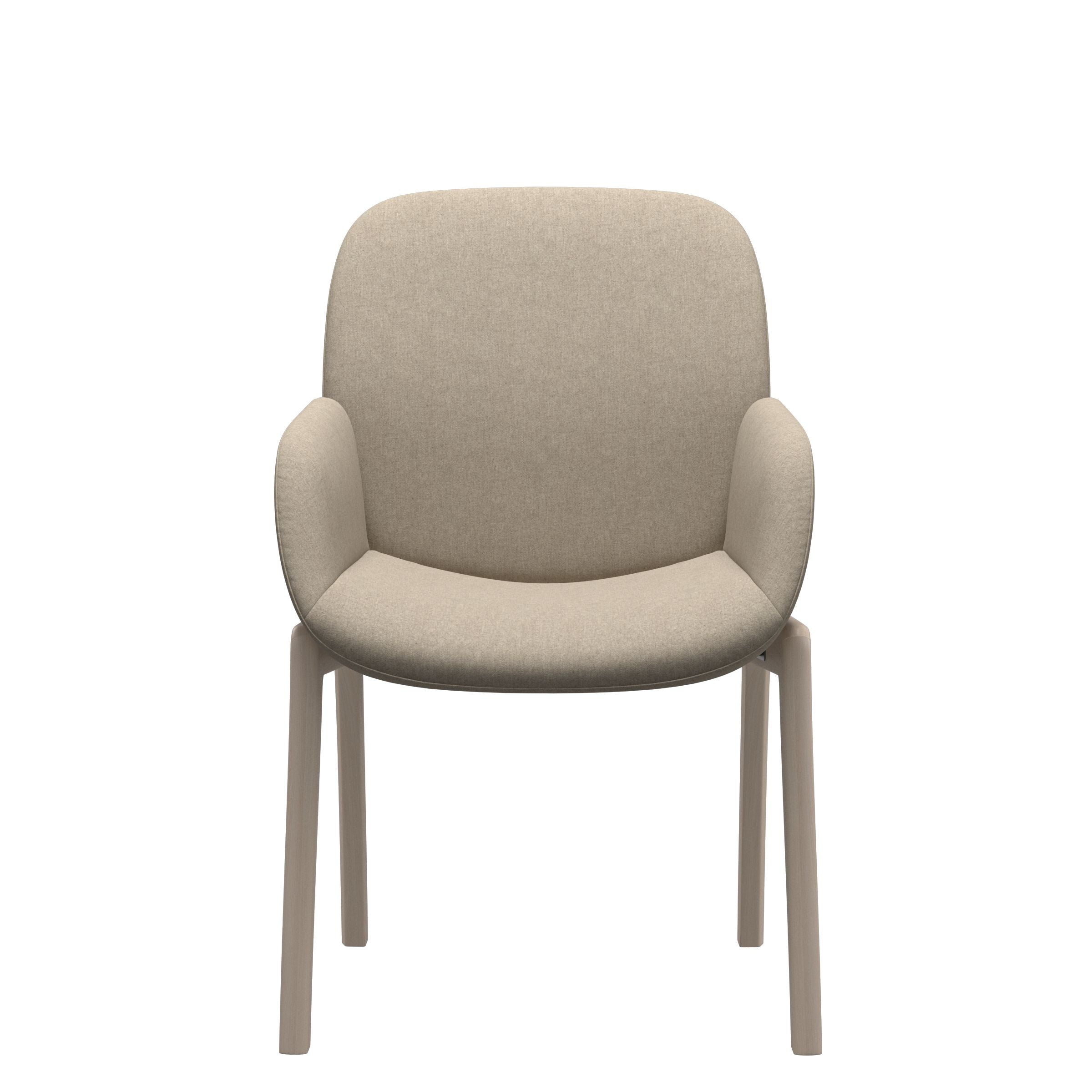 Stressless® Bay spisebordsstol, Lav ryg D100 med armlæn – Calido stof – billede 6