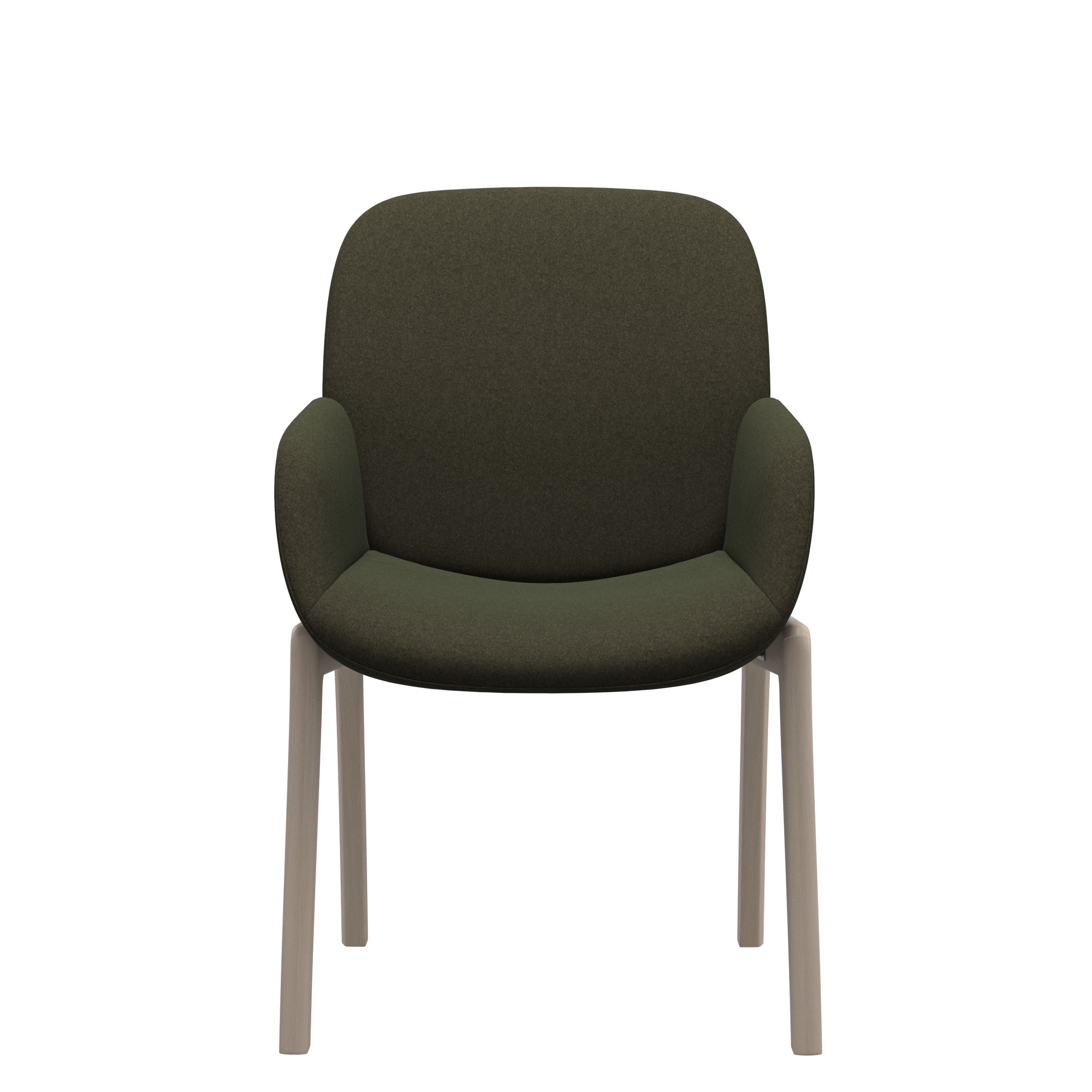 Stressless® Bay spisebordsstol, Lav ryg D100 med armlæn – Calido stof – billede 2