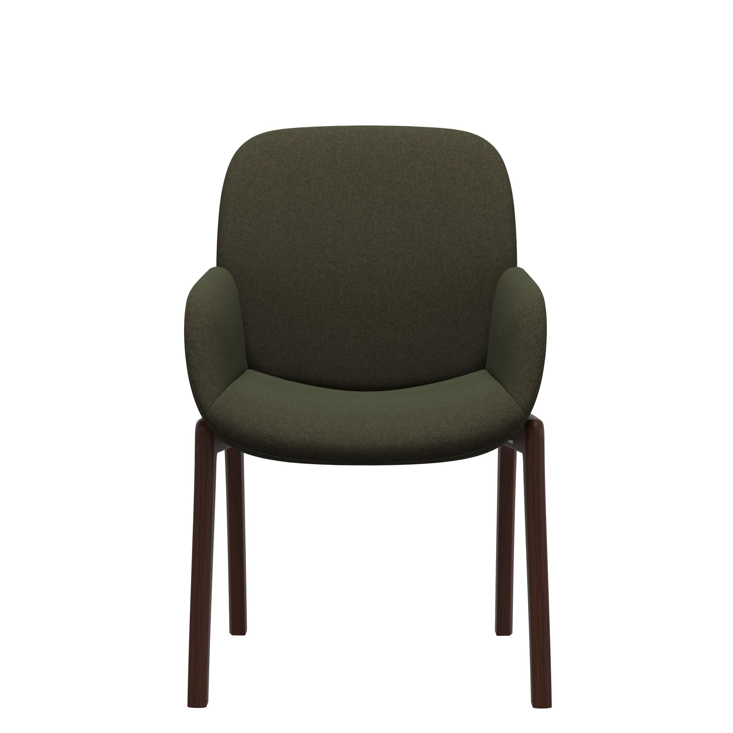 Stressless® Bay spisebordsstol, Lav ryg D100 med armlæn – Calido stof – billede 3