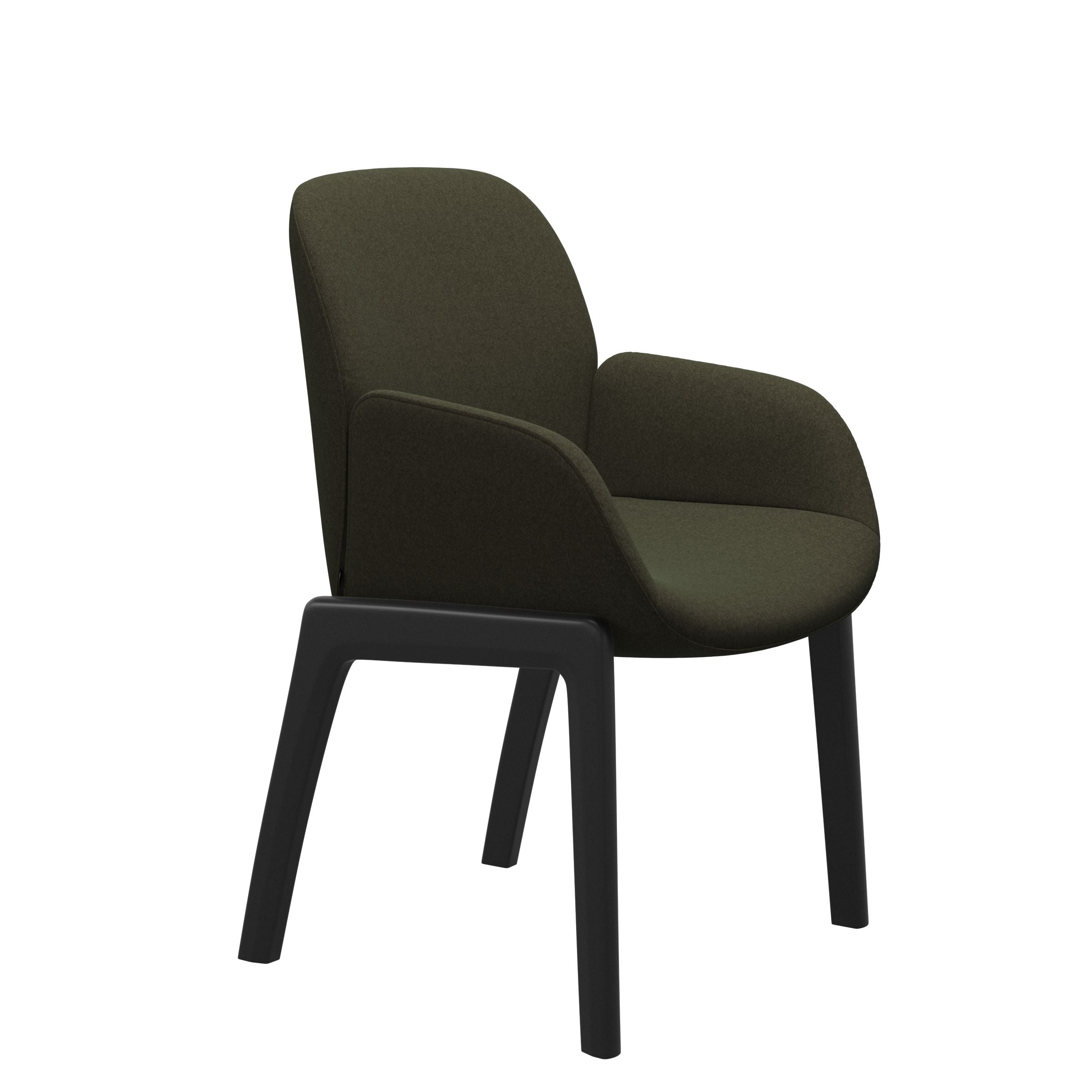 Stressless® Bay spisebordsstol, Lav ryg D100 med armlæn – Calido stof – billede 13