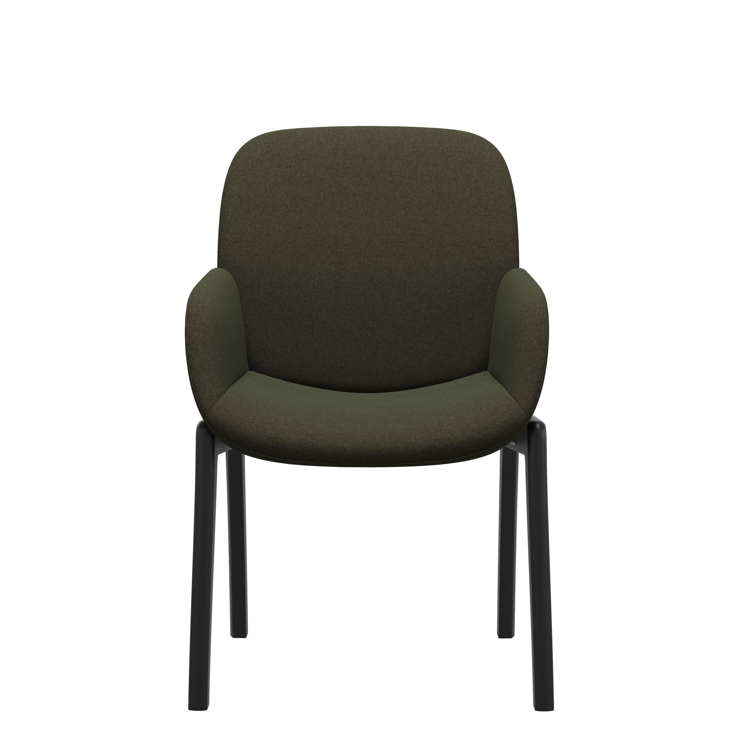 Stressless® Bay spisebordsstol, Lav ryg D100 med armlæn – Calido stof – billede 4