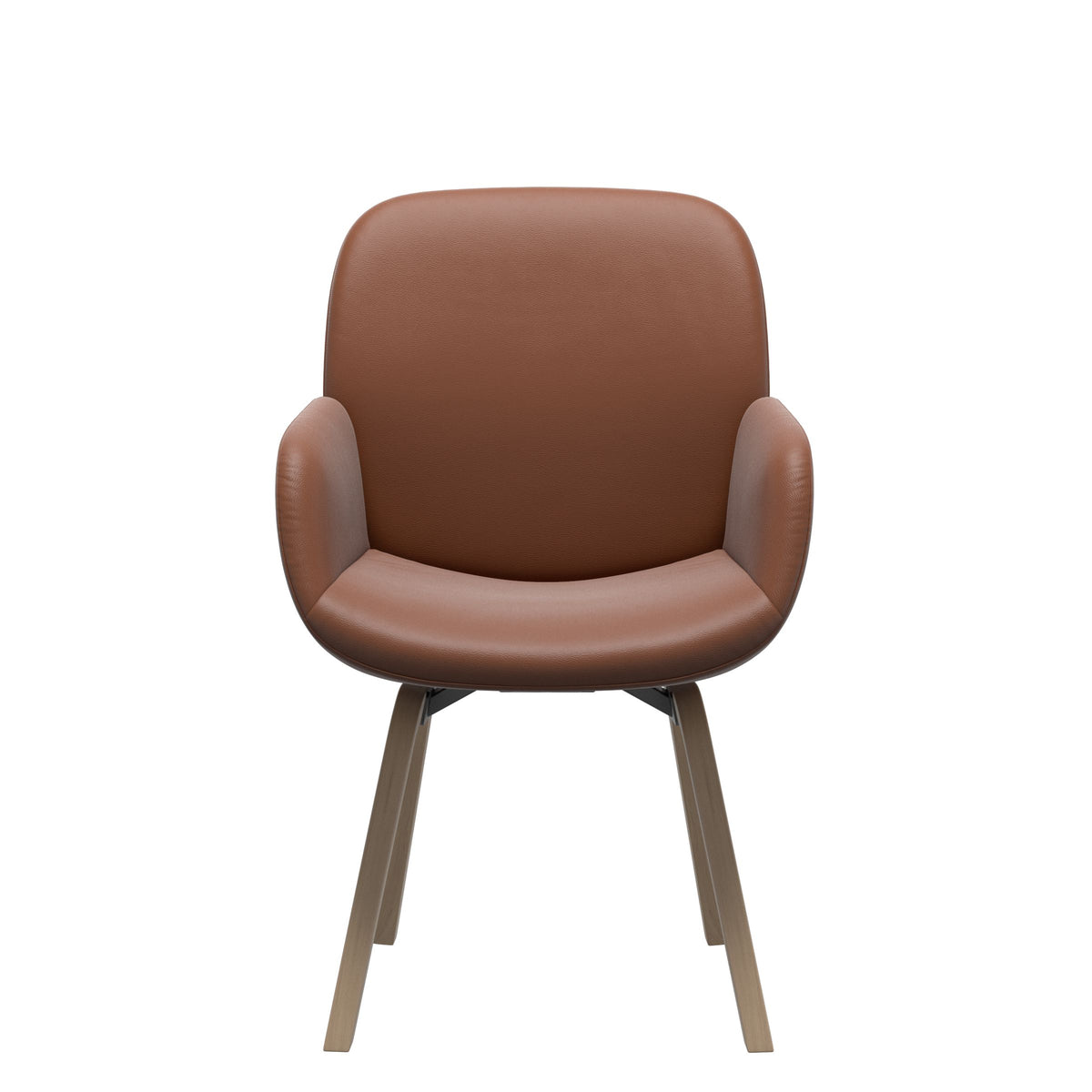 Stressless® Bay spisebordsstol, Lav ryg D200 med armlæn – Paloma læder – billede 1