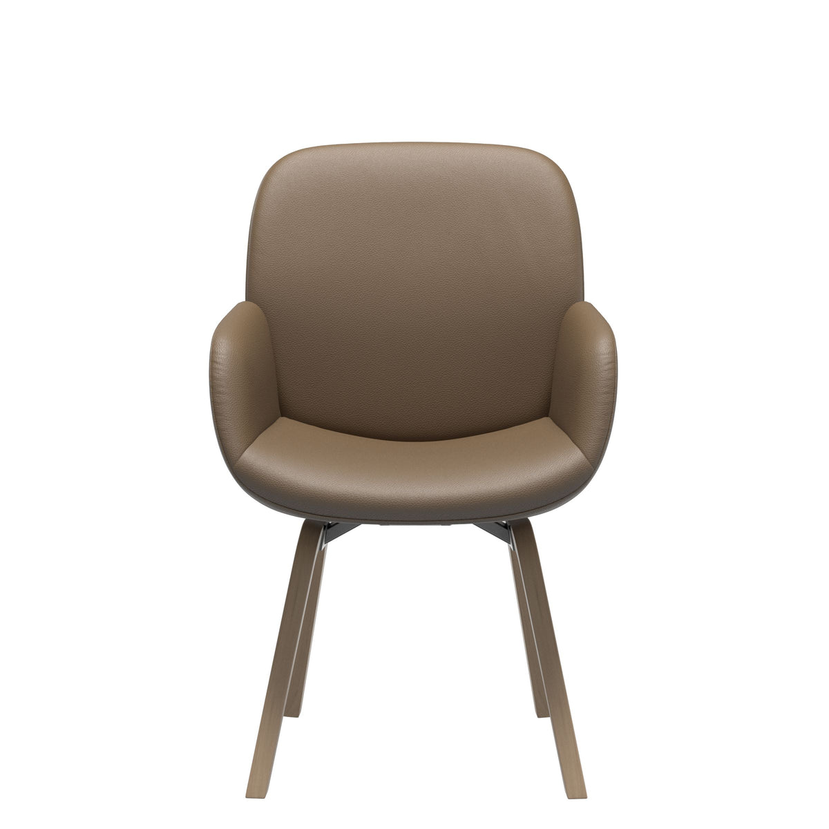 Stressless® Bay spisebordsstol, Lav ryg D200 med armlæn – Velaro læder – billede 1